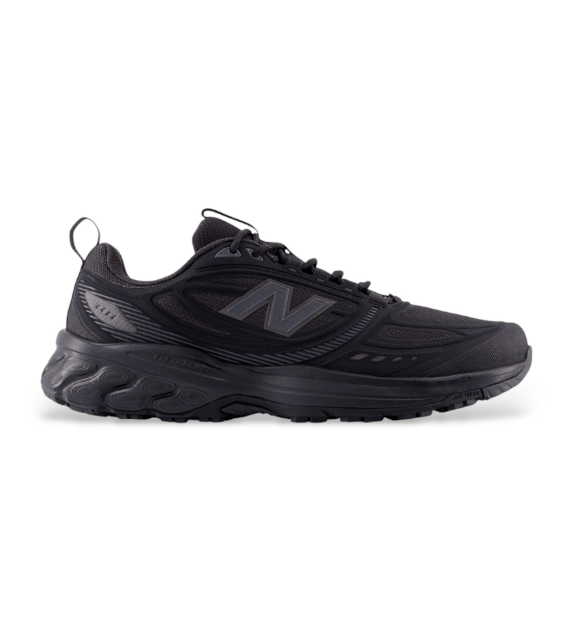 New Balance für Herren. M410V9_RU Schuhe Fresh Foam 410v9 schwarz (44), Wohnung, Schnürsenkel, Sportlich, Draußen, Multisport