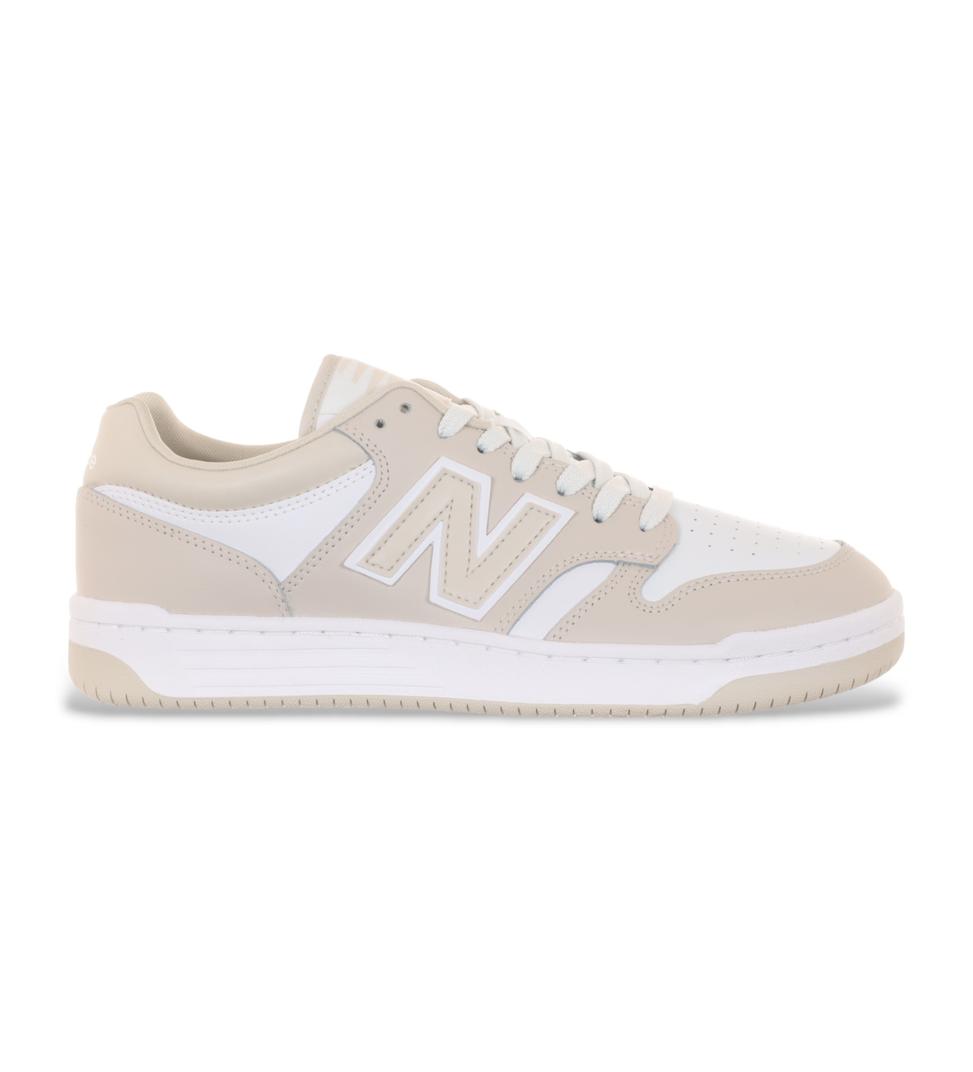 New Balance für Herren. BB480LV1 Turnschuhe 480 beige (40), Wohnung, Schnürsenkel, Lässig