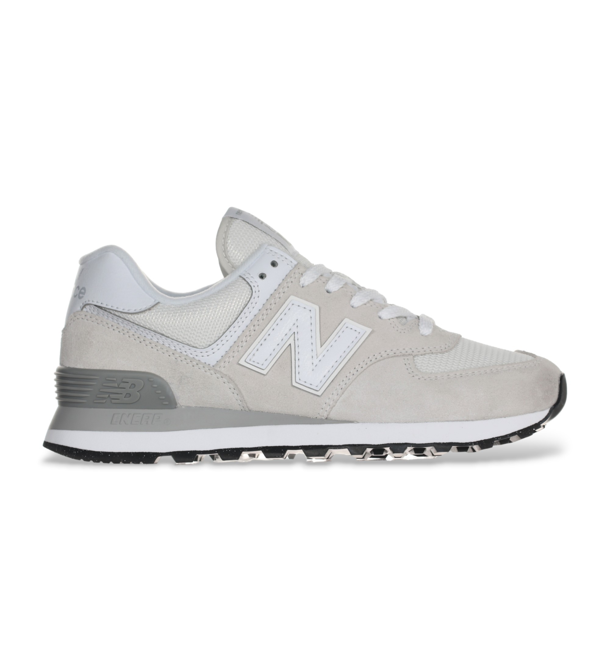 New Balancevoor vrouwen. WL574V3 Leren sneakers 574 Core beige (37.5), Leer, Plat, Veters, Casual