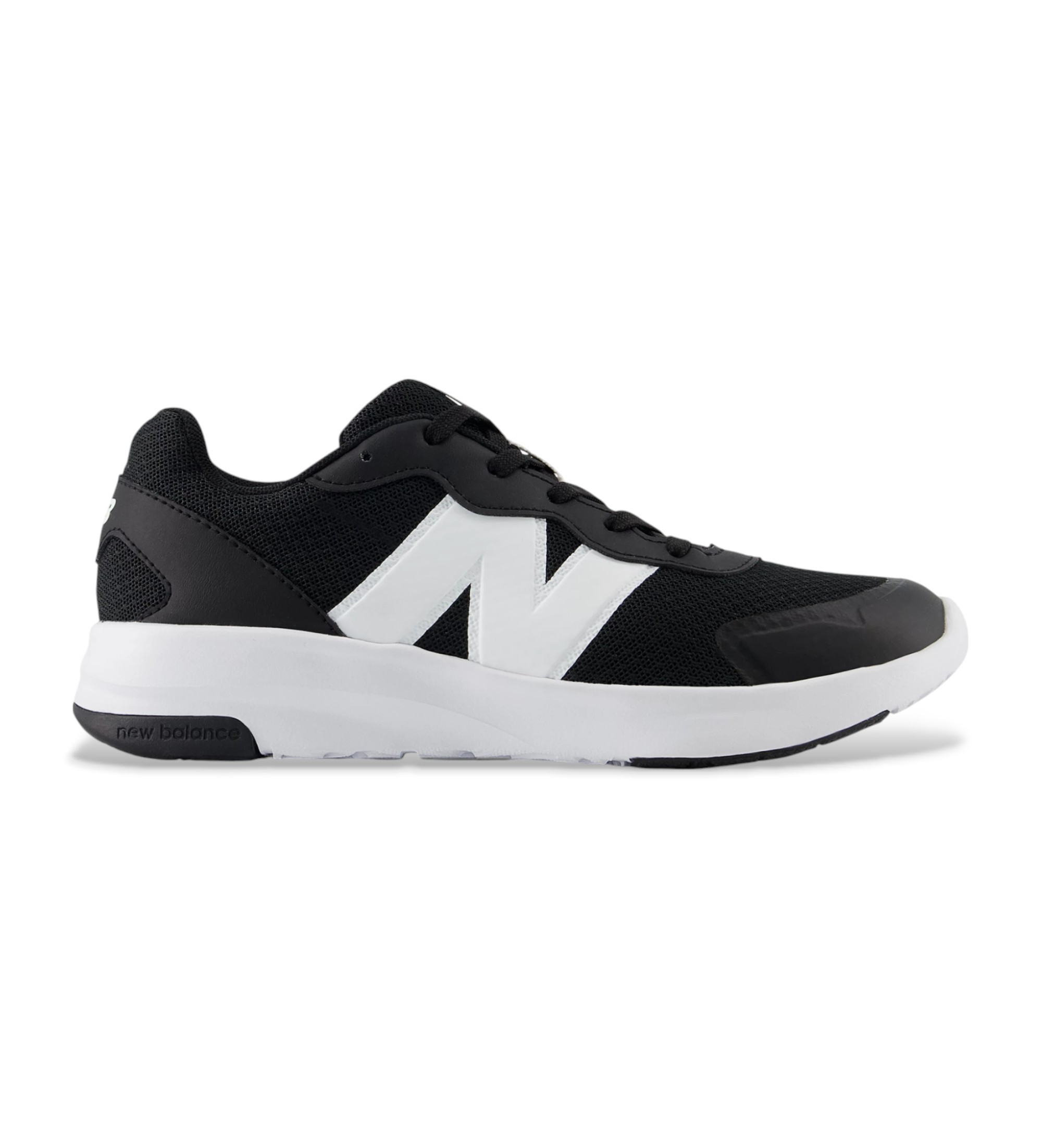 New Balance Unisex für Kinder. GK578V1 Schuhe 578 V1 schwarz (37.5 W), Wohnung, Schnürsenkel, Lässig, Kinderbekleidung