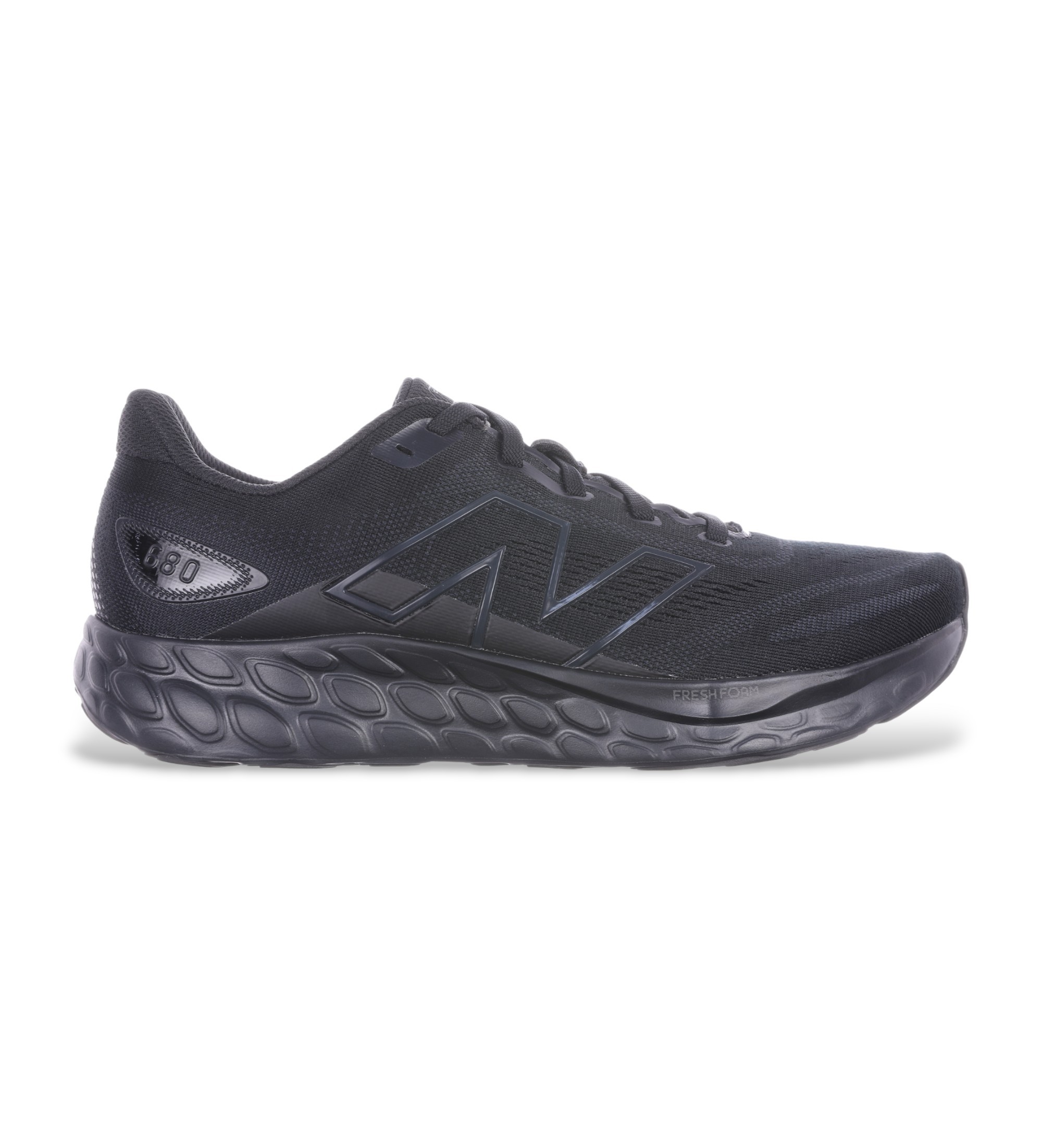 New Balance für Herren. M680V8 Turnschuhe Fresh Foam 680 V8 schwarz (44.5 2E), Wohnung, Schnürsenkel, Lässig, Sportlich, Laufen, Multisport