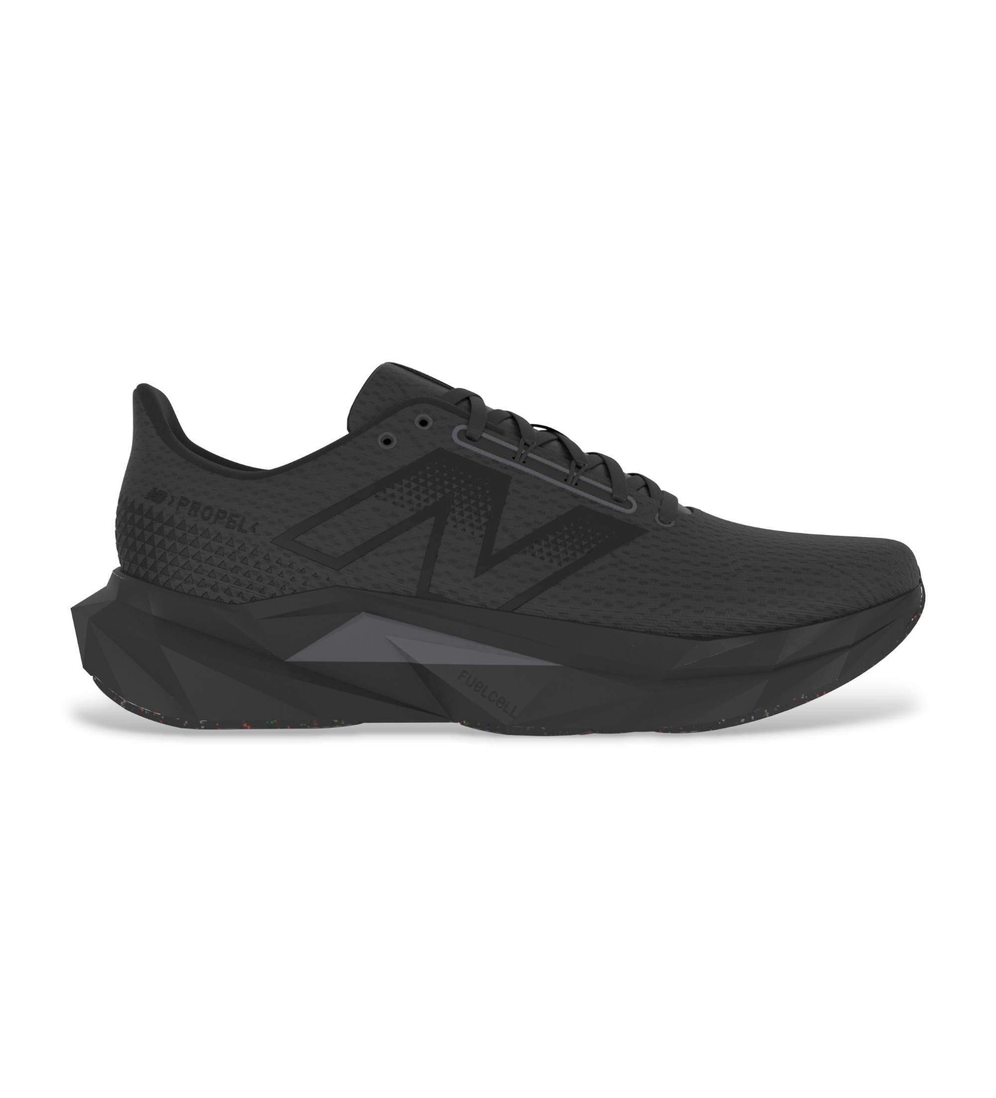 New Balance für Damen. WFCPRV5 Laufschuhe FuelCell Propel v5 schwarz (39), Wohnung, Schnürsenkel, Sportlich, Laufen, Multisport