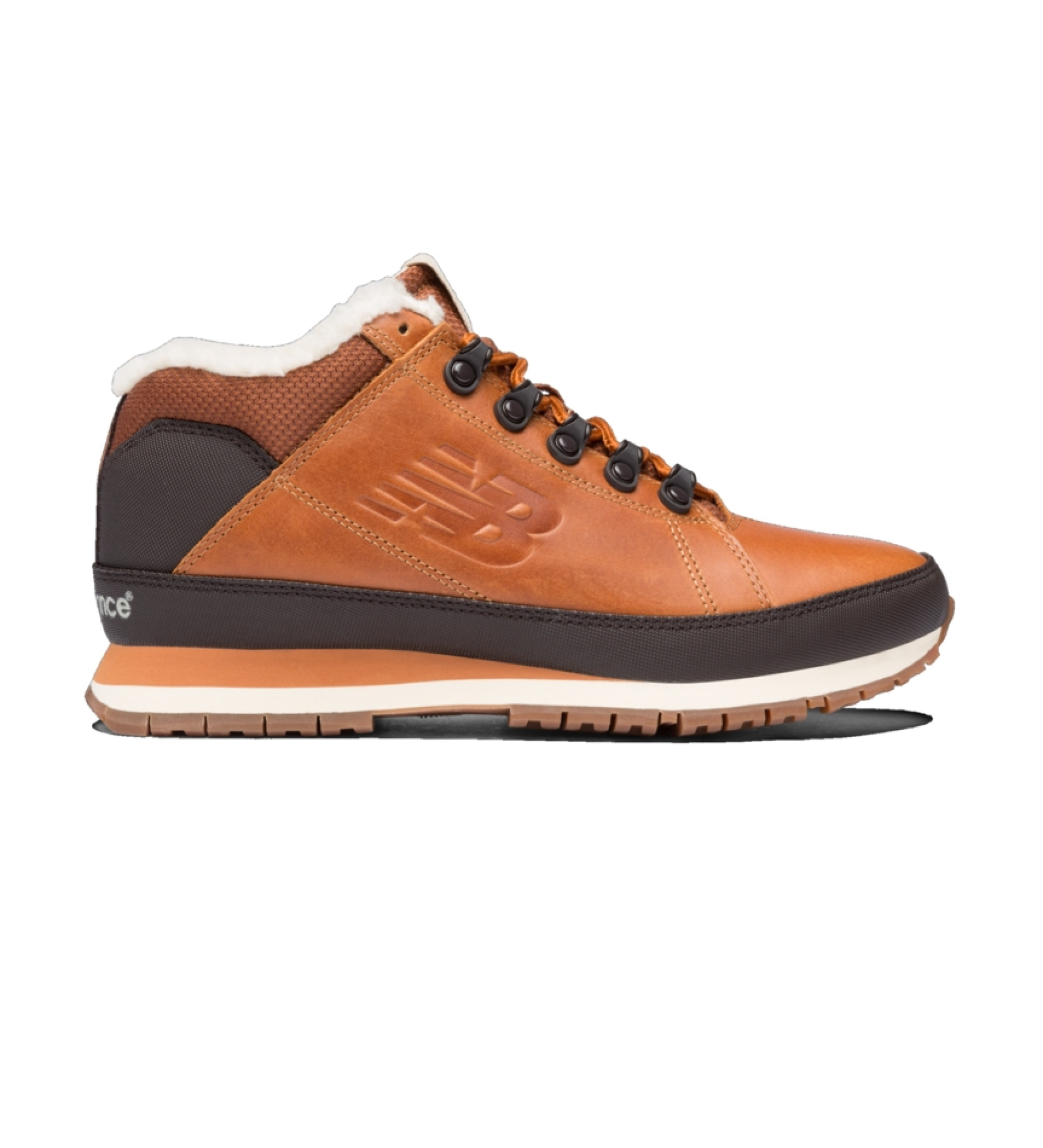 New Balance für Herren. H754V1 Leder Turnschuhe H754 braun (41.5), Wohnung, Schnürsenkel, Sportlich, Draußen