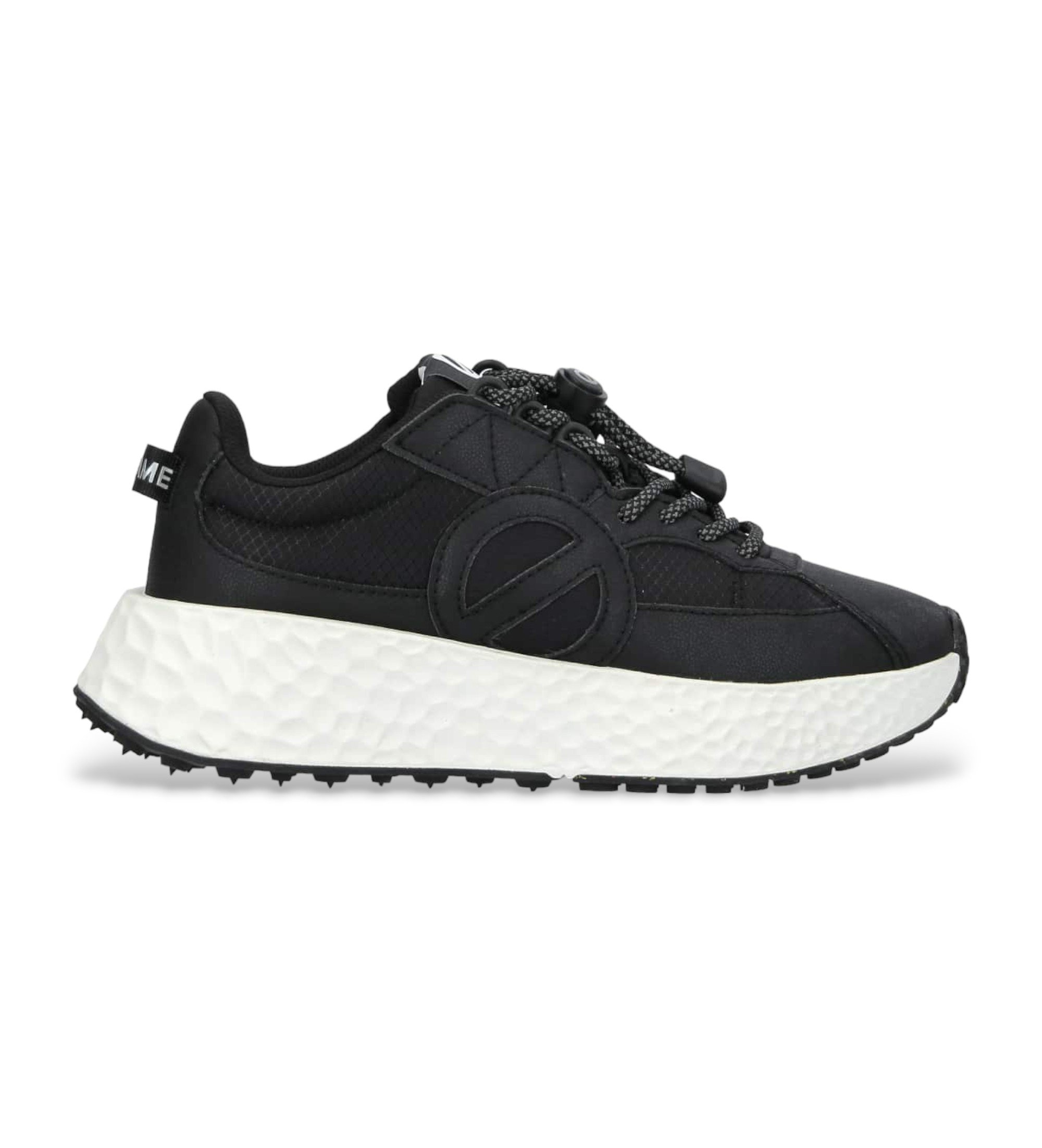 NO NAME für Damen. KNVCHS0 Turnschuhe Carter Runner schwarz (40), 1 bis 3 cm, Schnürsenkel, Lässig, Sportlich