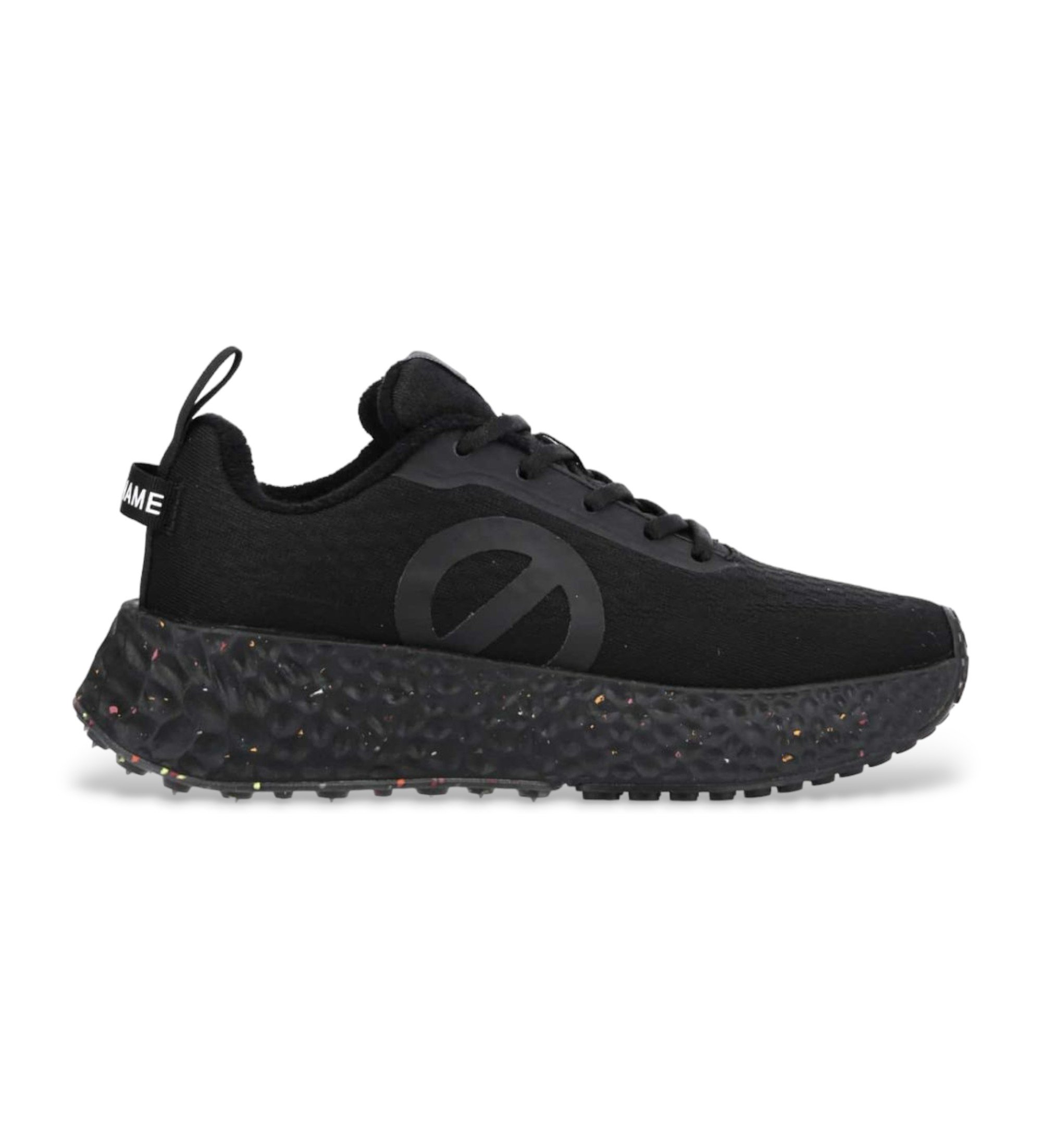 NO NAME für Damen. LNVDMS0 Carter Fly Lederschuhe schwarz (37), Wohnung, Schnürsenkel, Lässig