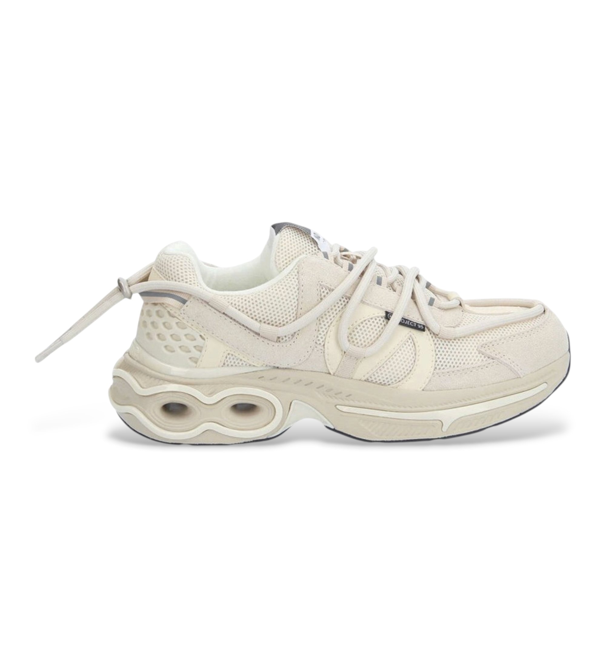 NO NAME für Damen. SNWRMES Turnschuhe Willo Runner beige (39), Wohnung, Schnürsenkel, Lässig, Sportlich