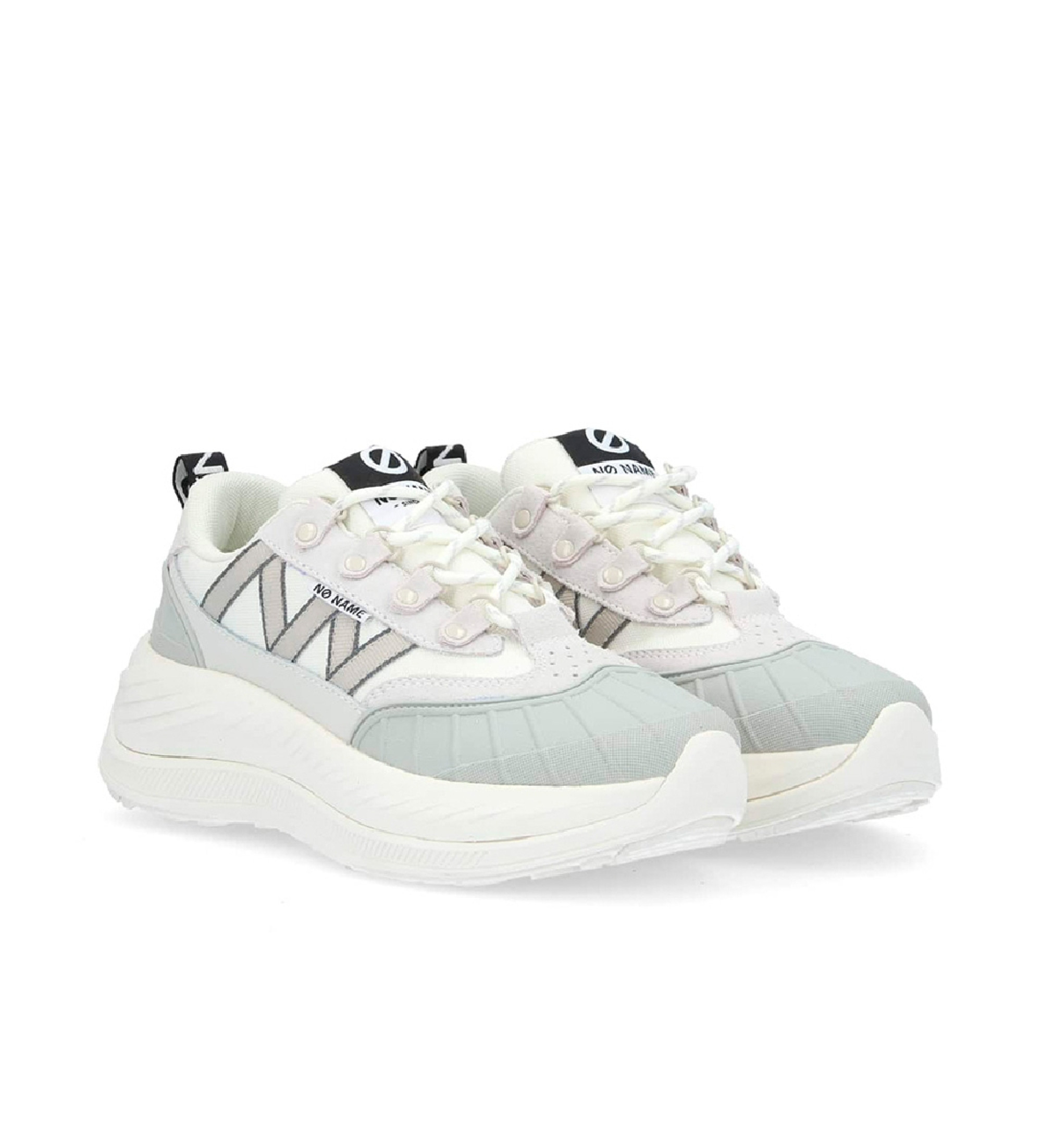 NO NAME dla kobiet. RNECSS0 Outdoorowe buty sportowe Explo Runner idealne do aktywności na świeżym powietrzu, białe (37)