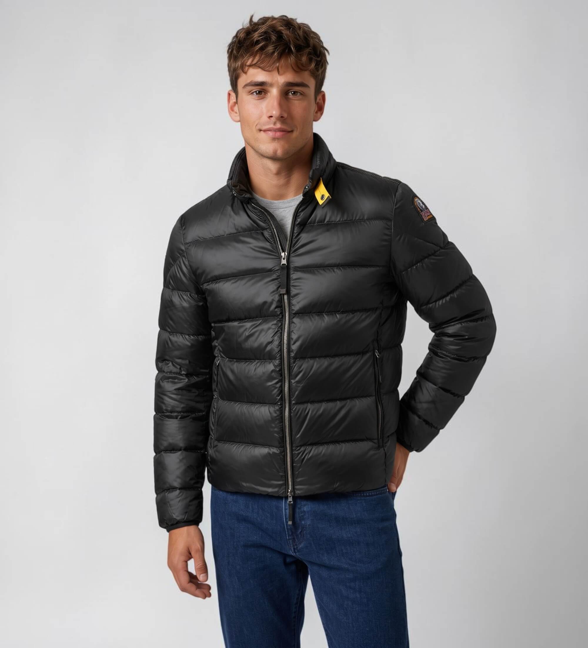 Parajumpers für Herren. 26WMPMPUSX12 Jacke Dillon schwarz (XL), Lässig, Polyester
