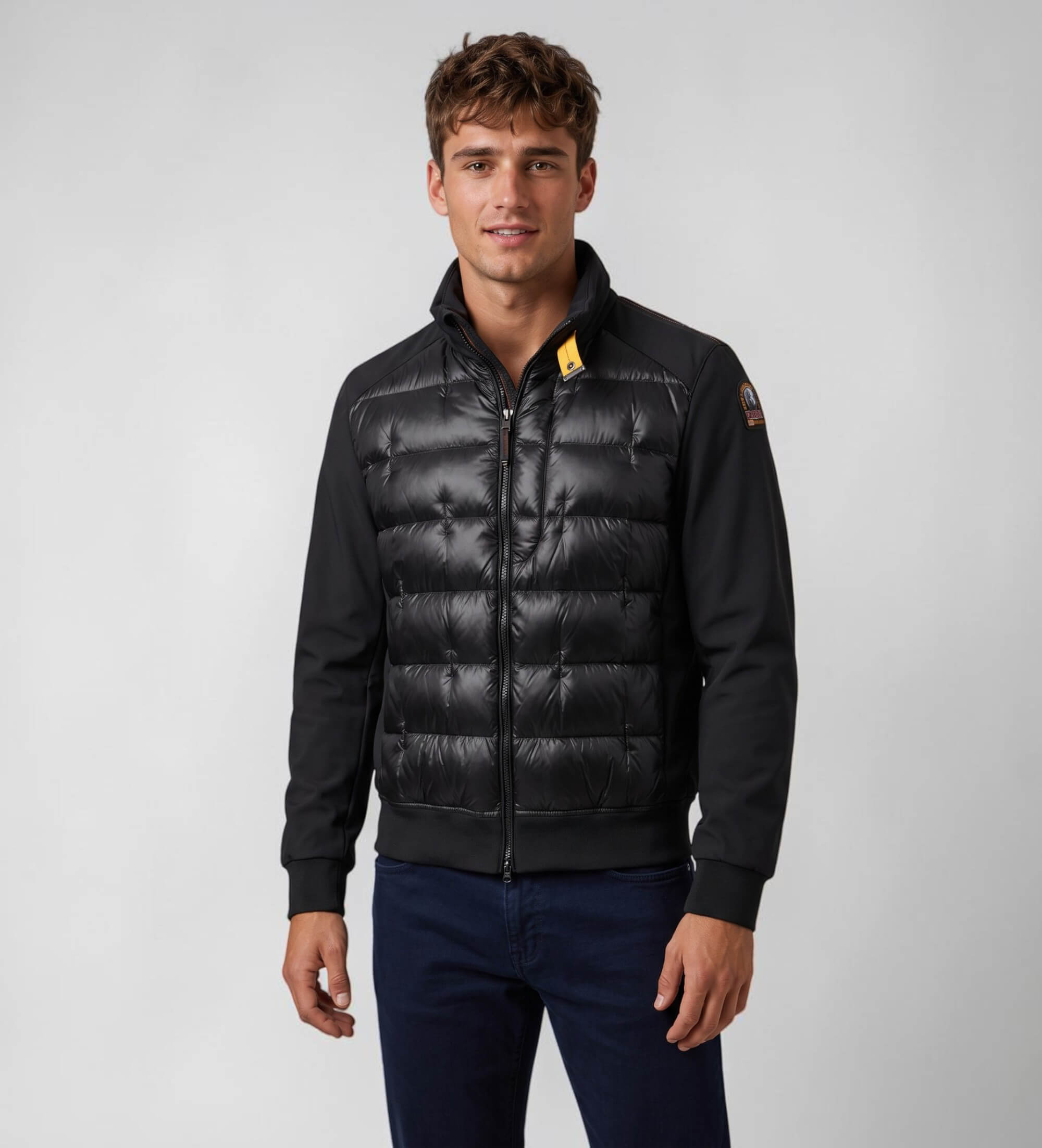 Parajumpers für Herren. 26WMPMHYTY01 Jacke Matty 2.0 schwarz (L), Lässig, Polyamid