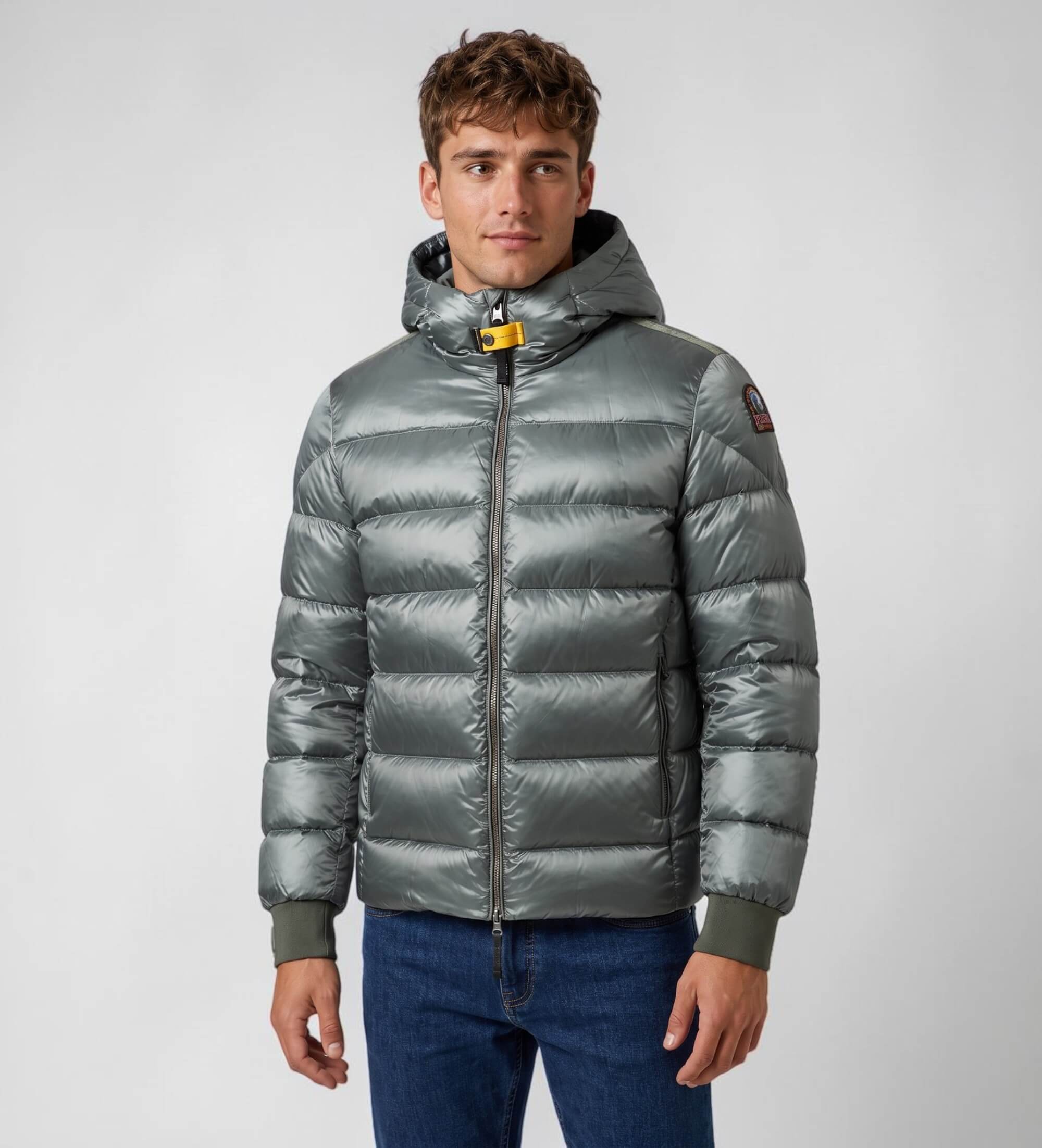 Parajumpers für Herren. 26WMPMPUSX13 Jacke Pharrell Blaugrün (M), Lässig, Polyester