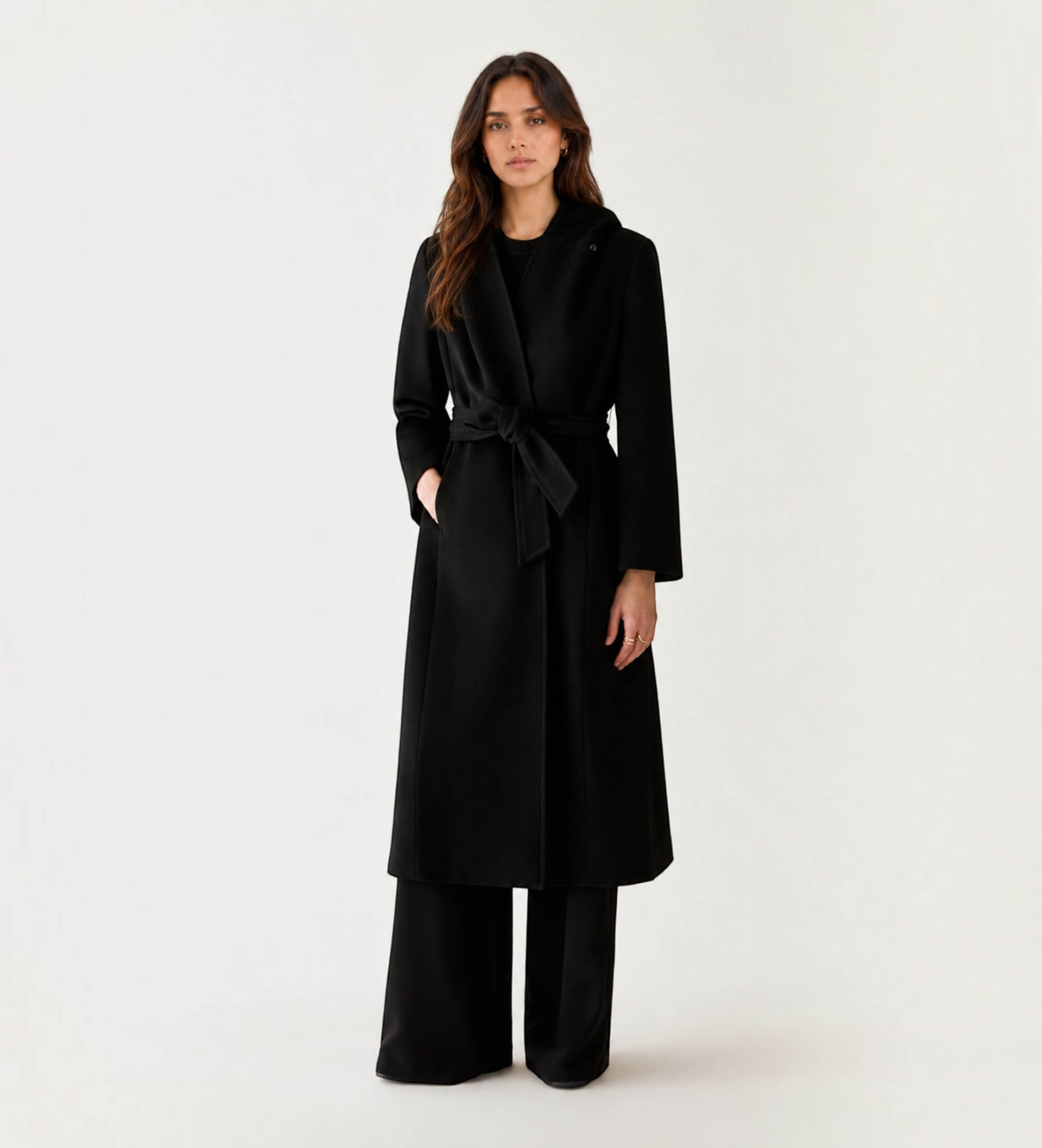 PennyBlackvoor vrouwen. 2621016012200 Zwarte Pbpbermuda jas (44), Casual, Wol, Klassiek