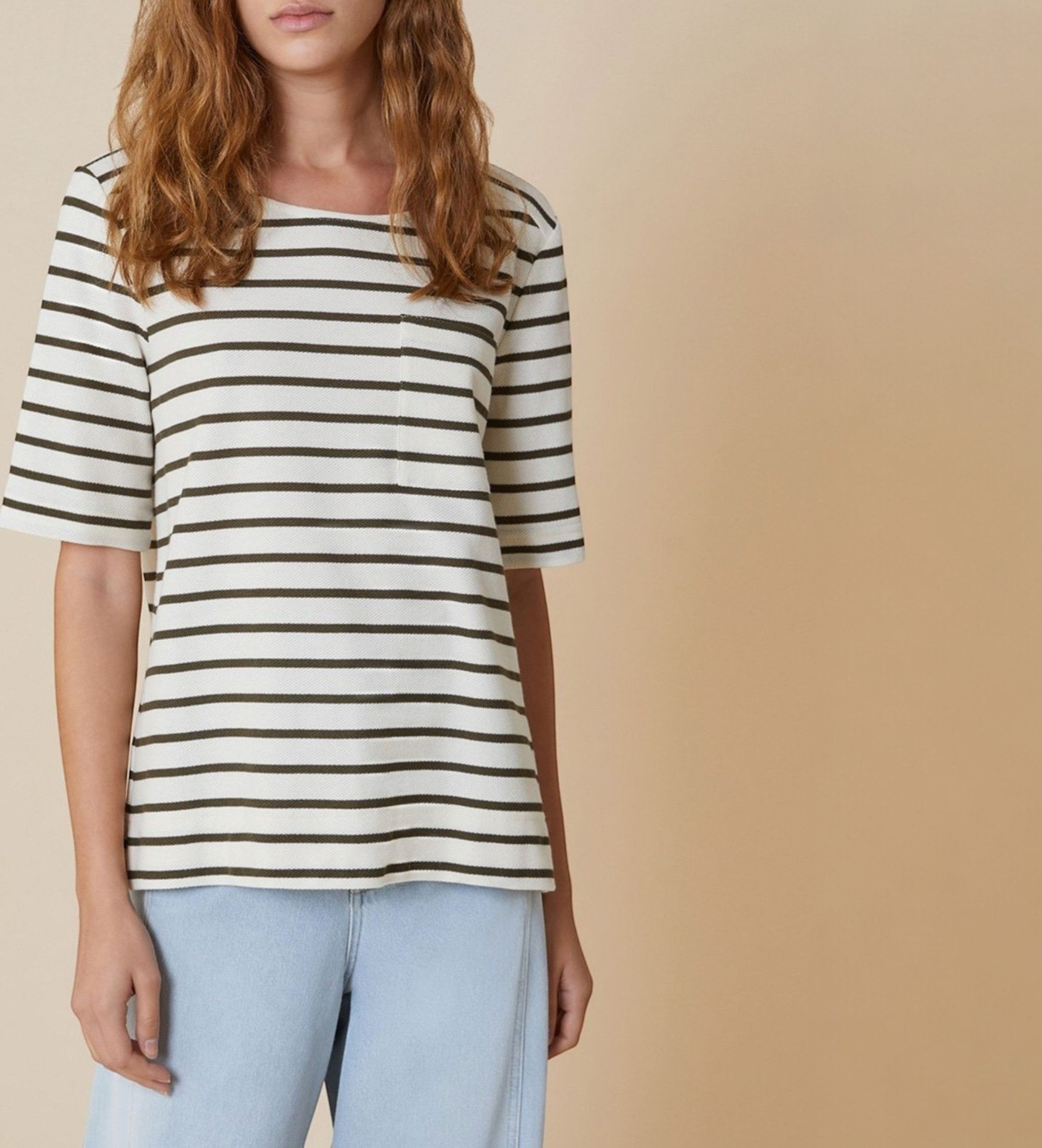PennyBlack für Damen. 2511971043200 Refolo T-shirt weiß, grün (XL), Lässig, Baumwolle, Kurzarm