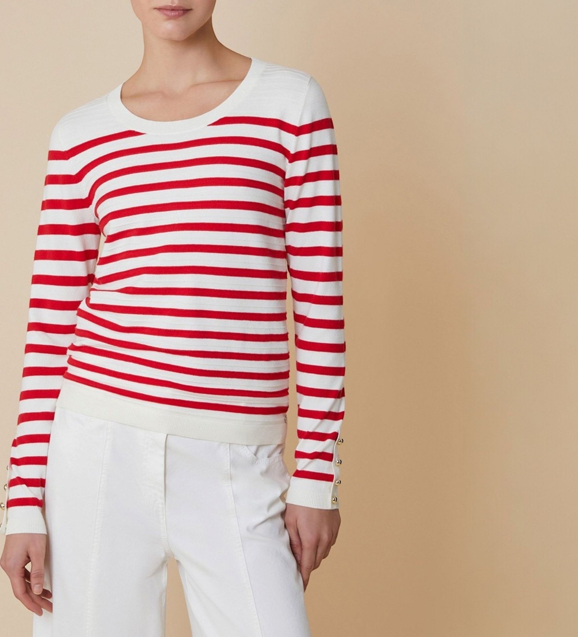 PennyBlack für Damen. 2511361163200 Umico-Pullover rot (XL), Lässig, Viskose, Langarm