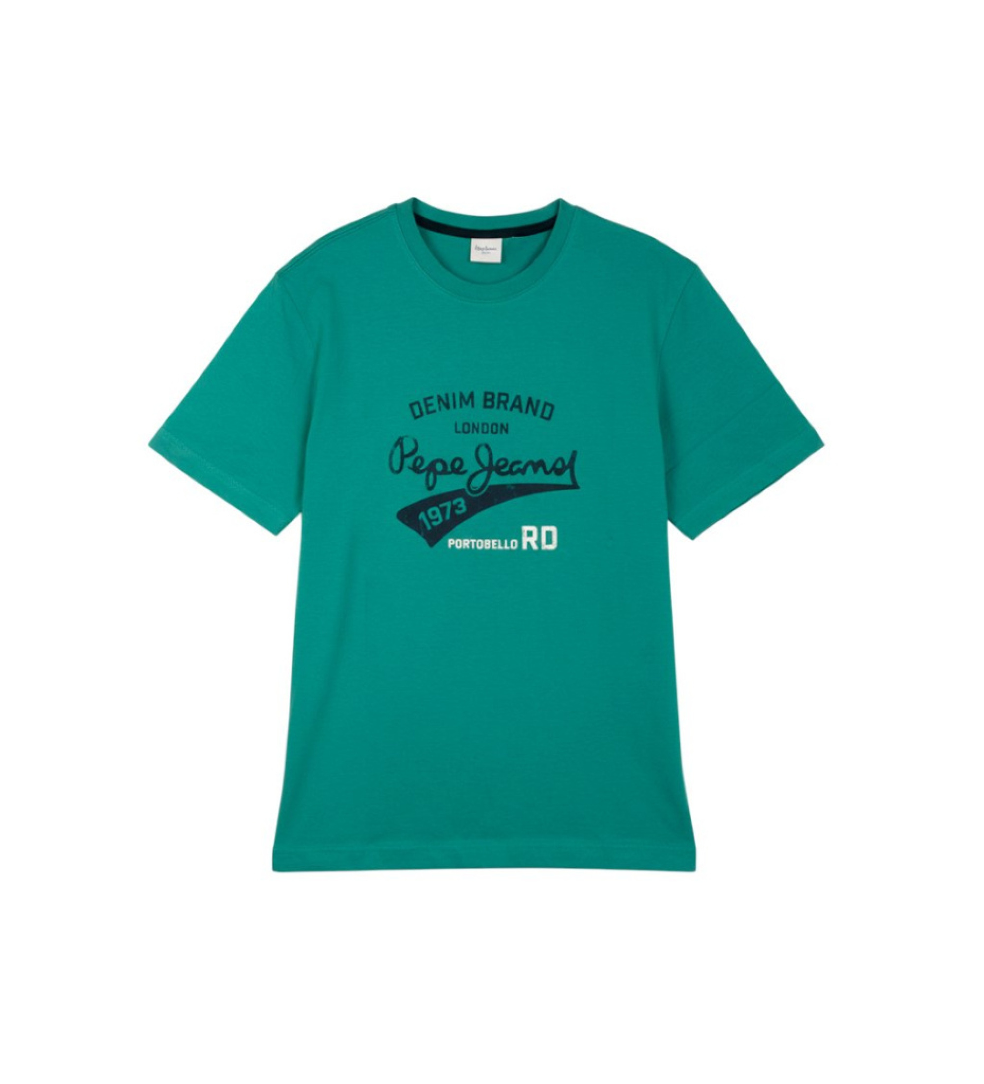 Pepe Jeans für Herren. PM5010364 Giles T-shirt grün (S), Lässig, Baumwolle, Kurzarm