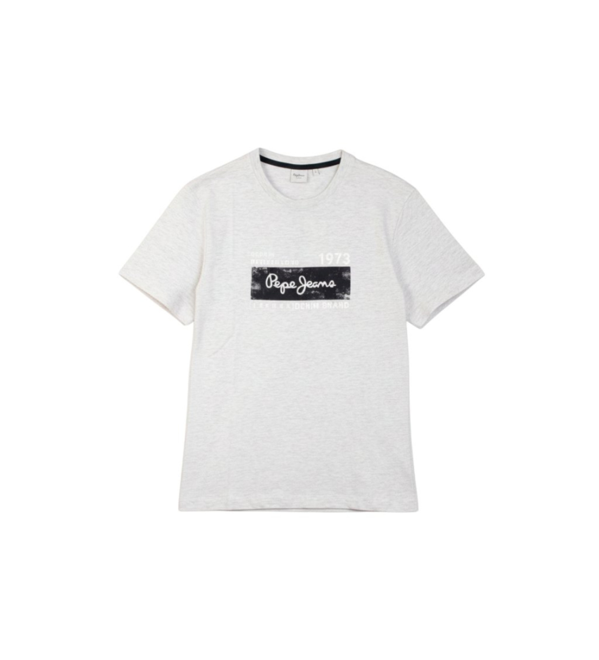 Pepe Jeans für Herren. PM5010361 Grayson T-shirt grau (S), Lässig, Baumwolle, Kurzarm