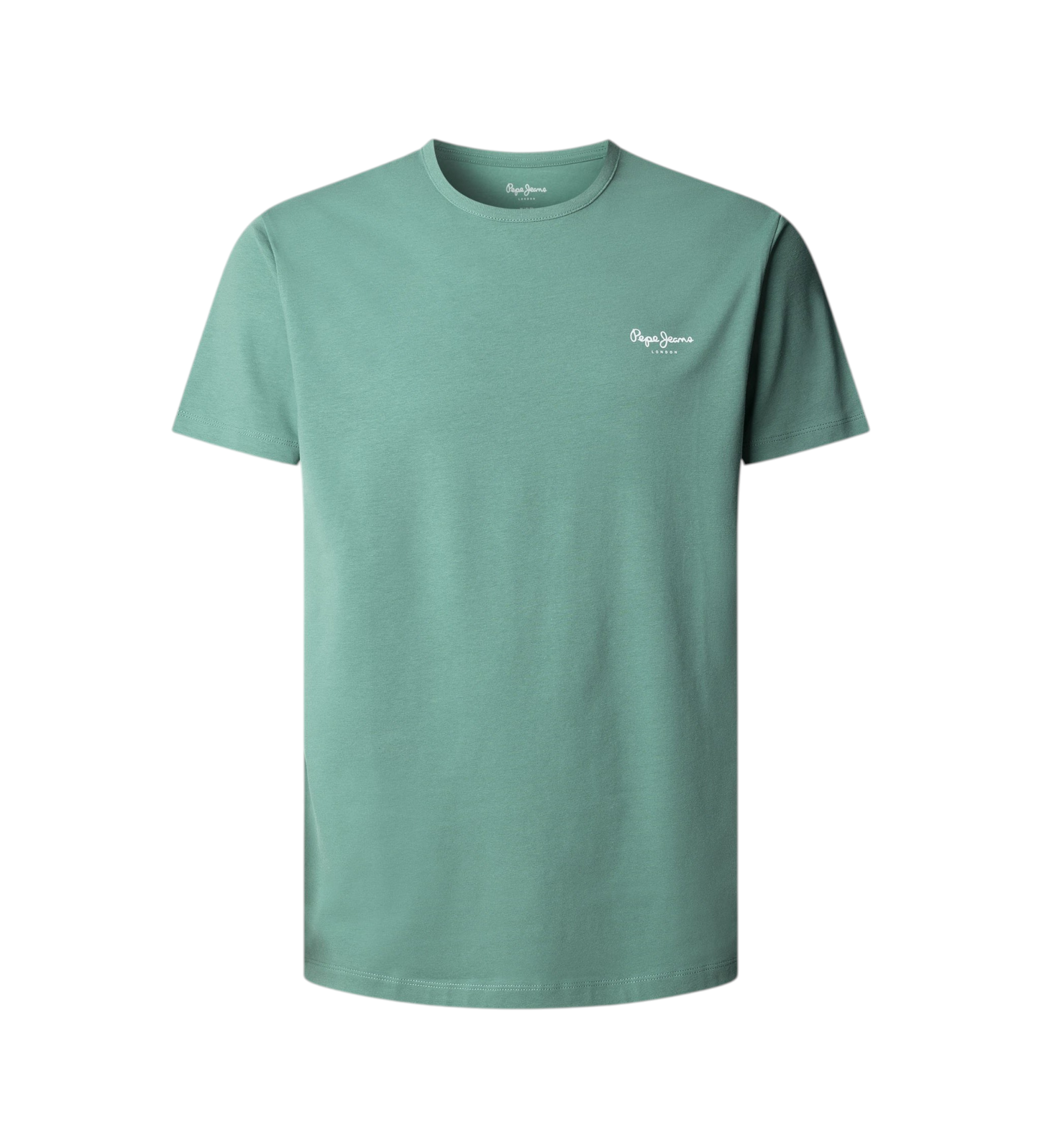 Pepe Jeans für Herren. PM5010180 Original Basic-T-Shirt 3N grün (M), Lässig, Baumwolle, Kurzarm