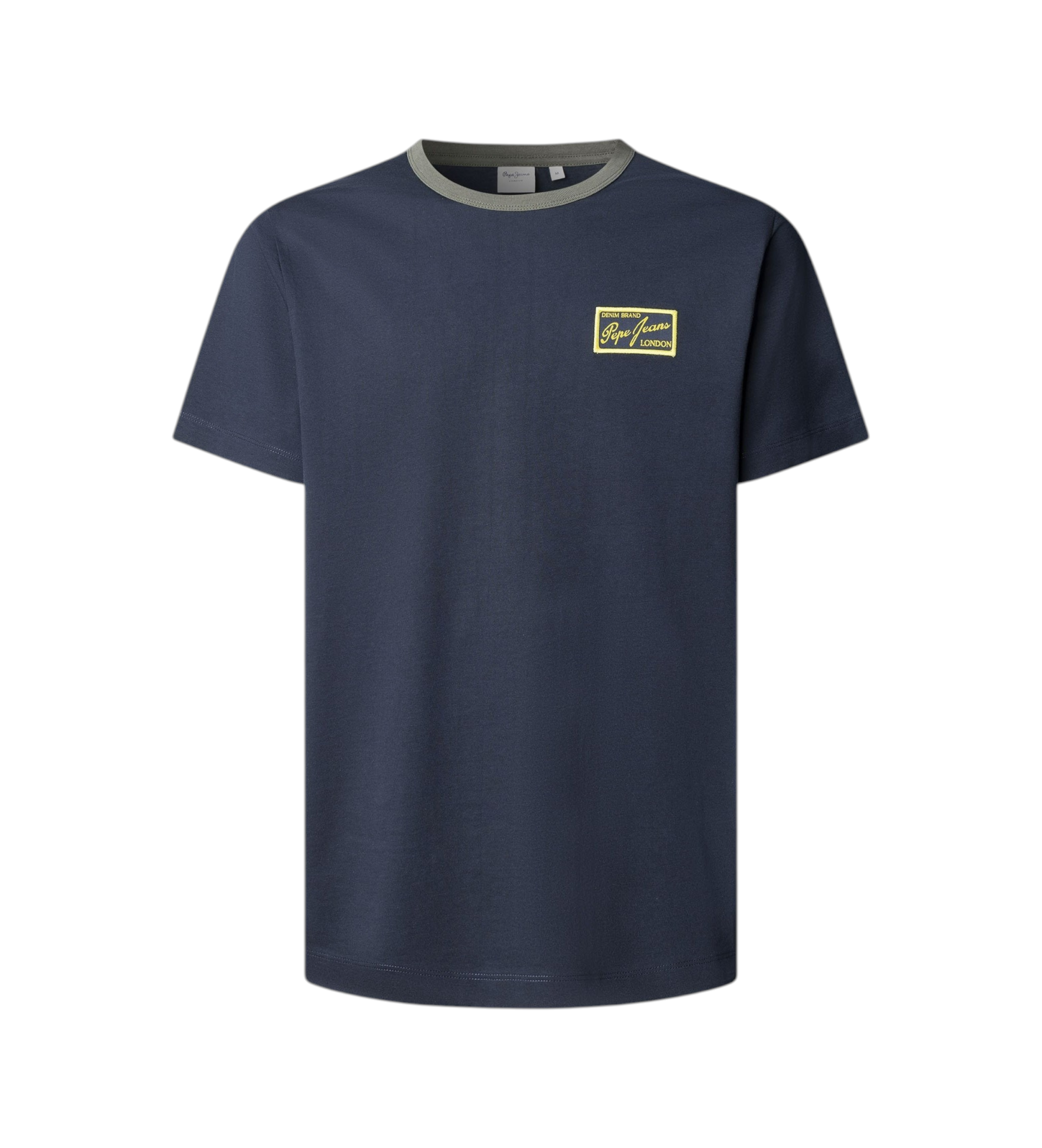 Pepe Jeans für Herren. PM5010320 Soren T-Shirt, marineblau (M), Lässig, Baumwolle, Kurzarm