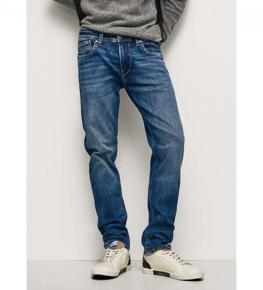 Pepe Jeans für Herren. PM206322HN0 Jean Hatch blau (31/32), Lässig, Baumwolle, Denim, Nachhaltig