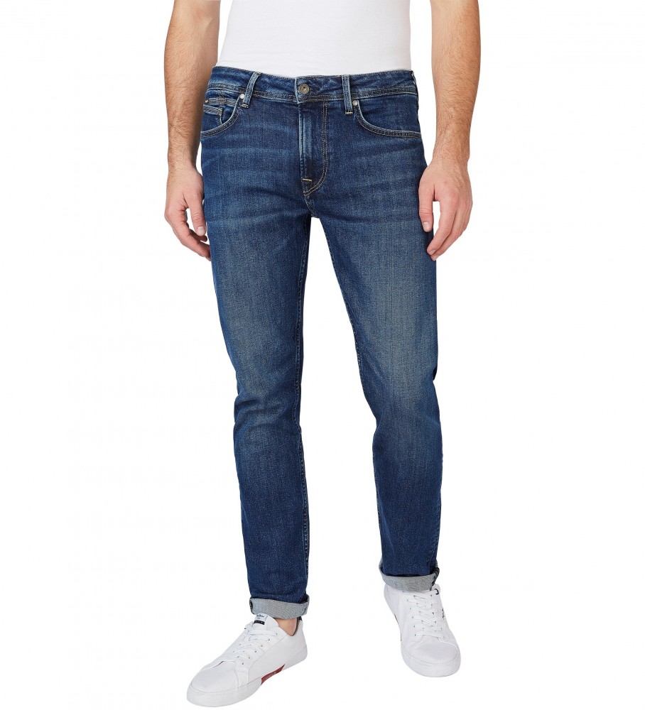 Pepe Jeans für Herren. PM206323VT7 Jean Hatch Regular blau (31/34), Lässig, Baumwolle, Denim, Nachhaltig