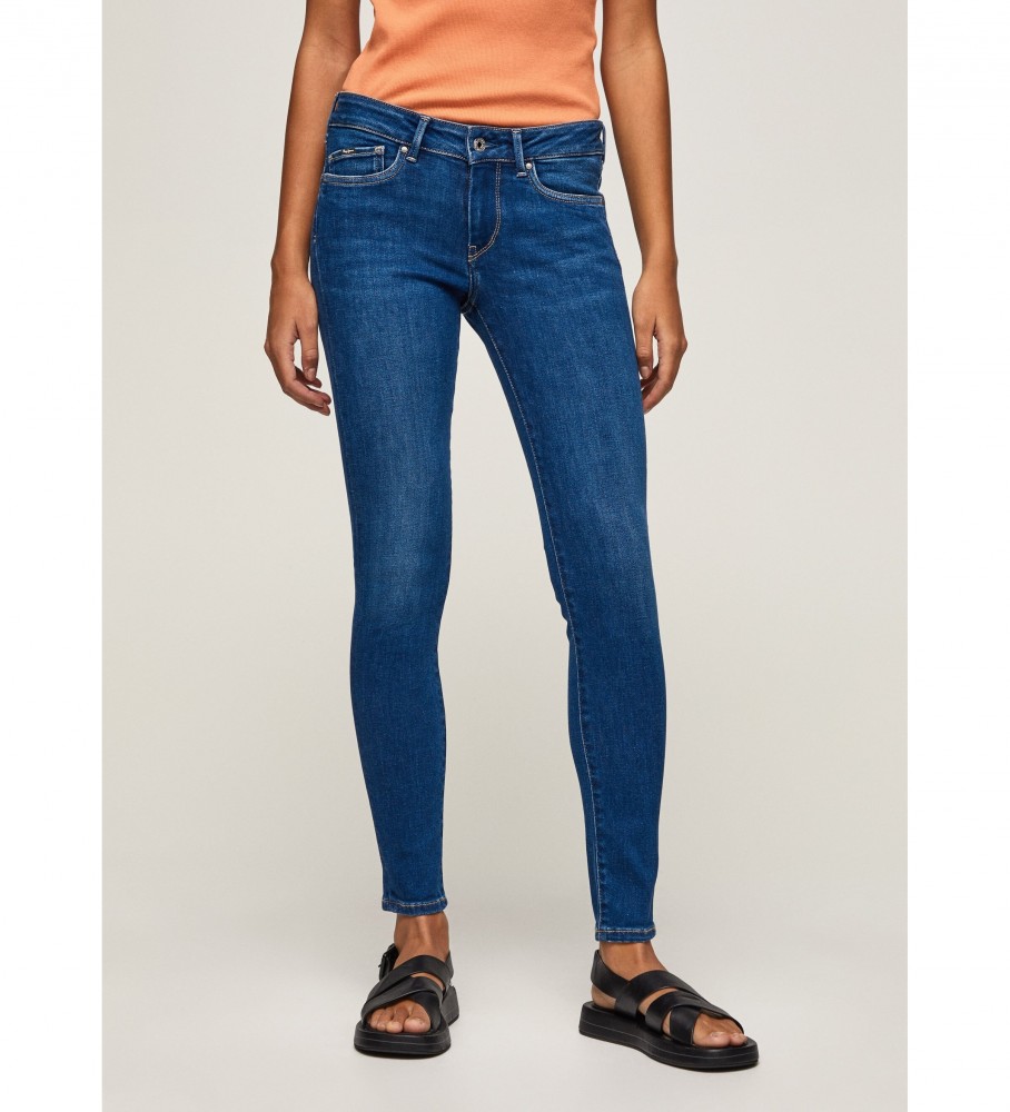 Pepe Jeans für Damen. PL204169GW1 Jean Pixie blau (29/32), Lässig, Baumwolle, Denim, Nachhaltig