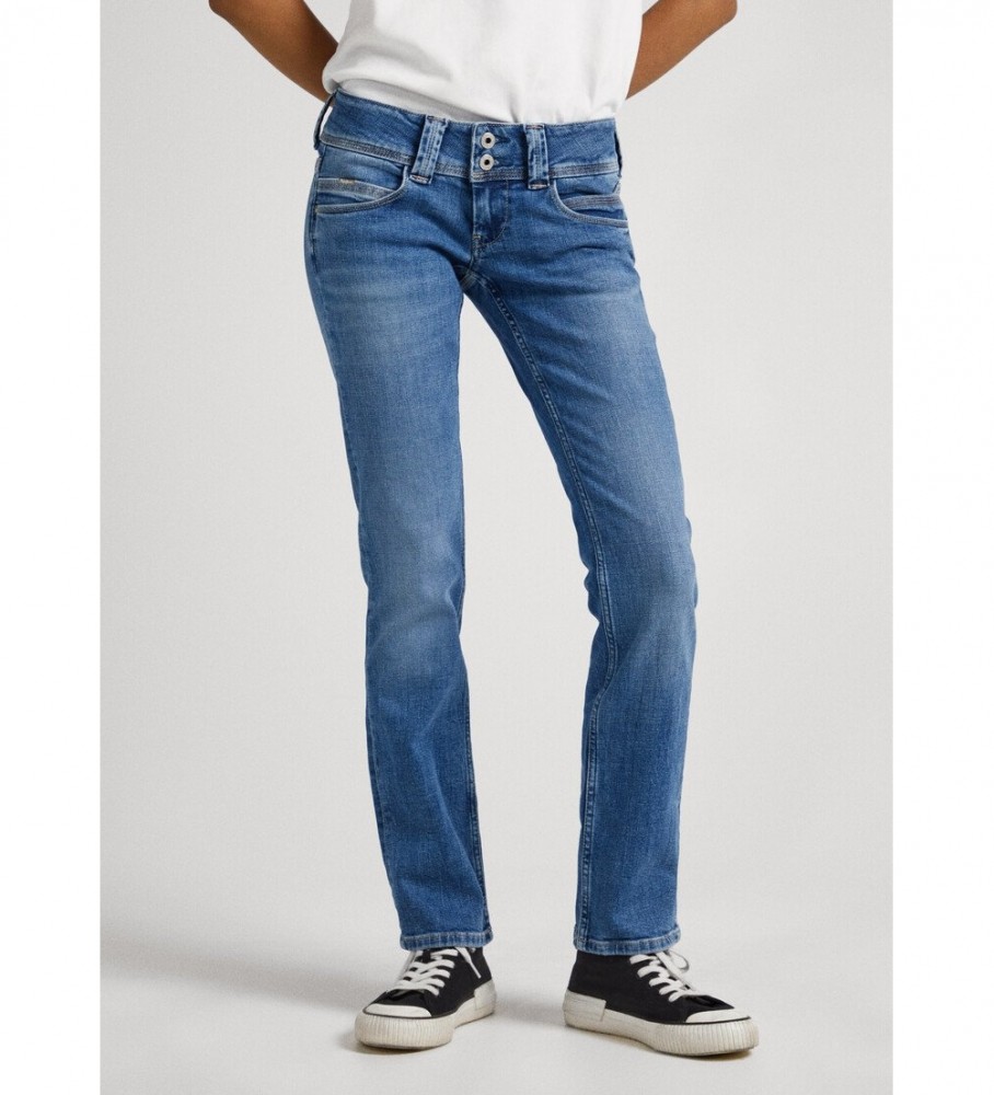 Pepe Jeans für Damen. PL204175HS1 Jean Venus hellblau (31/32), Lässig, Baumwolle, Denim, Nachhaltig