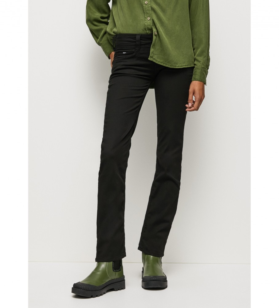 Pepe Jeans für Damen. PL204159XD9 Jeans Gen Schwarz (28/32), Lässig, Modal, Nachhaltig