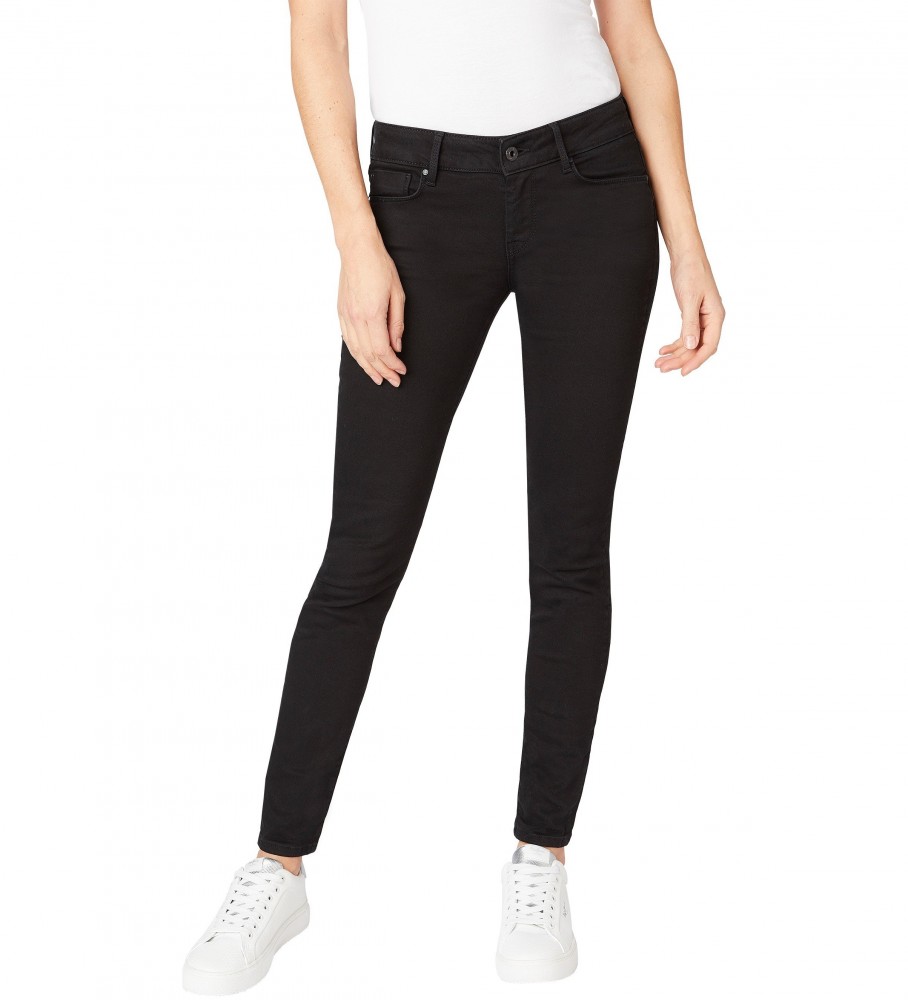 Pepe Jeans für Damen. PL204174XD0 Jeans Soho navy (26/32), Schwarz, Blau, Lässig, Baumwolle, Denim, Nachhaltig