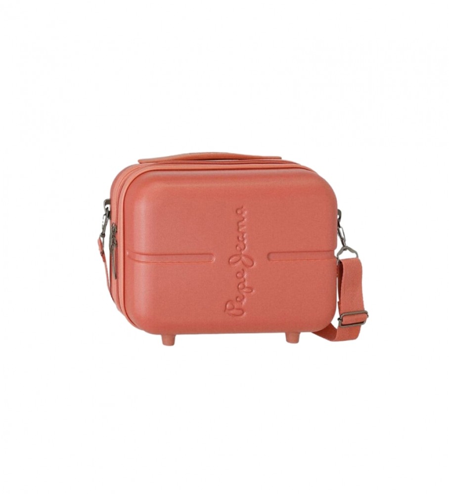 Pepe Jeans für Damen. PL031380 Orange harte Kulturtasche (OSFA), Lässig, ABS/Polykarbonat