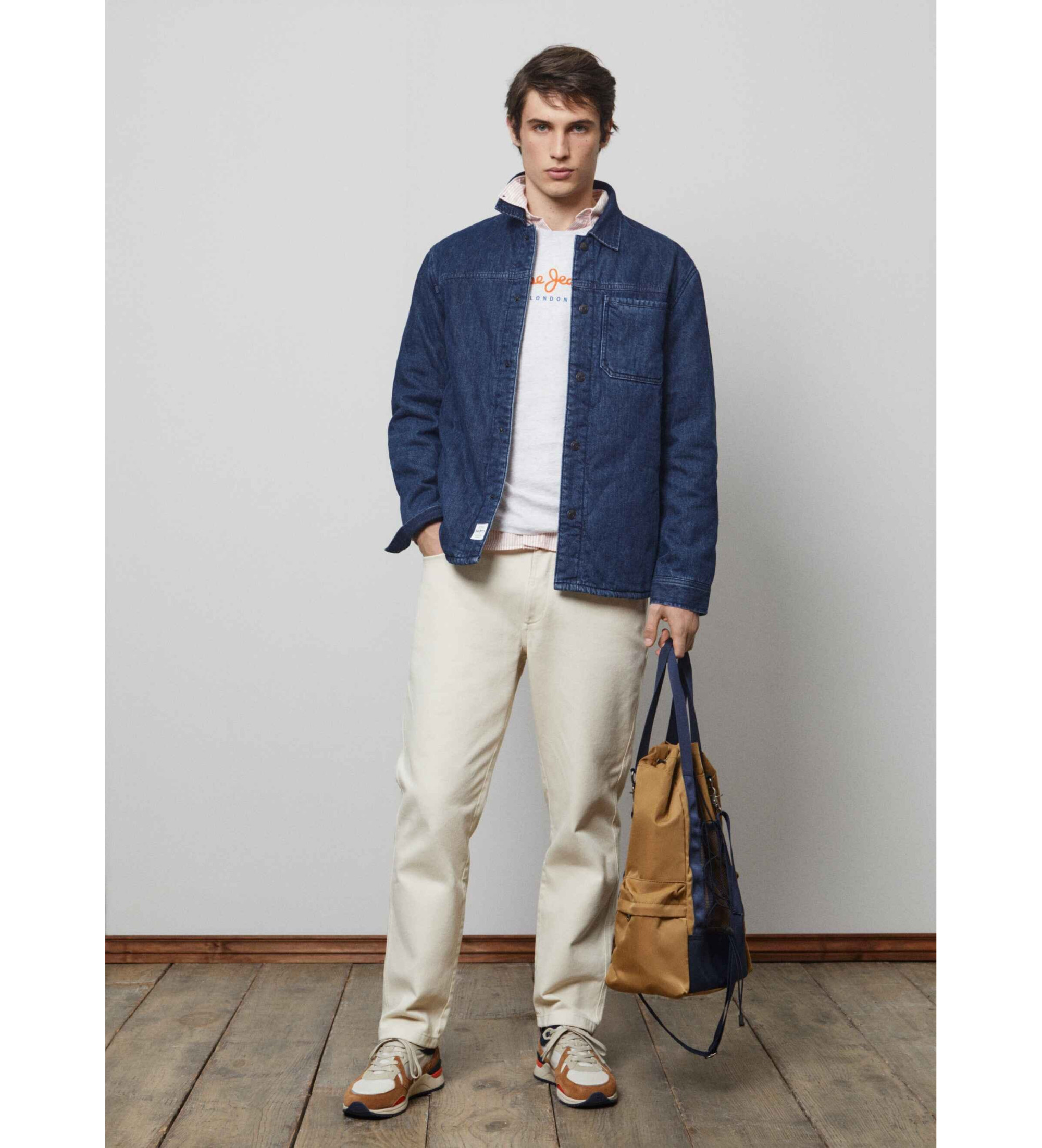 Pepe Jeansvoor mannen. PM211653 Jeans Regular beige (30), Casual, Katoen, Denim