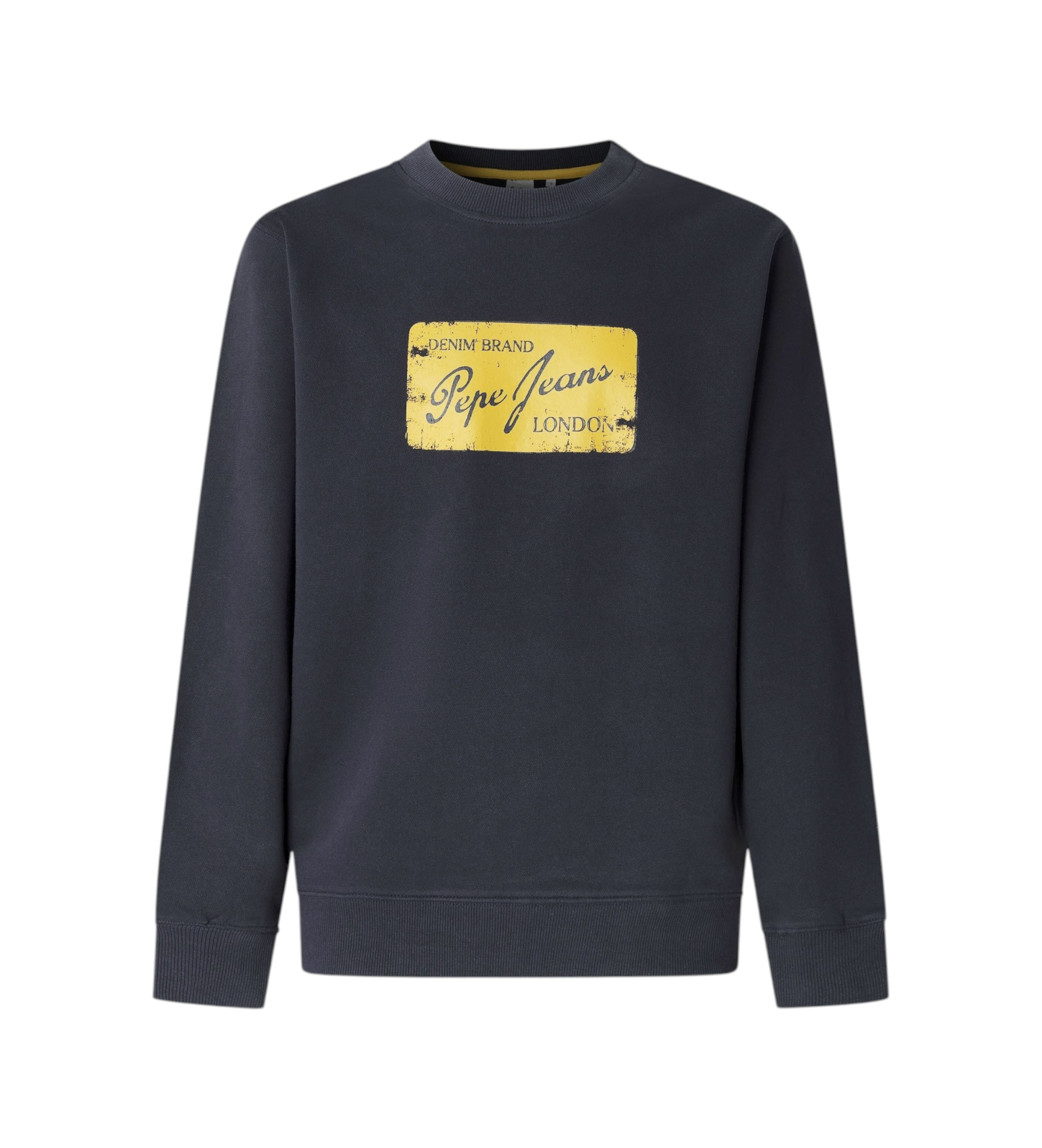 Pepe Jeans für Herren. PM5800143 Sweatshirt Suen Crew navy (XL), Lässig, Baumwolle, Marine