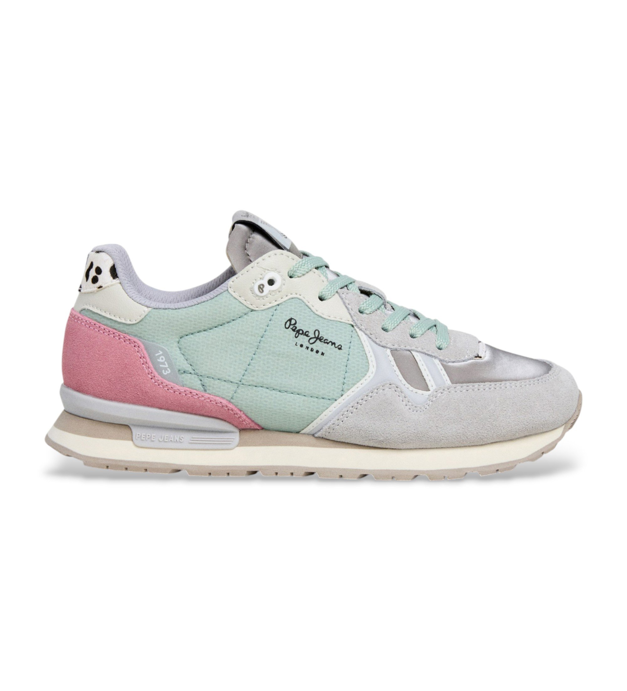 Pepe Jeans für Damen. PLS400023 Britlen Mehrfarbige Hausschuhe (36), Wohnung, Schnürsenkel, Lässig