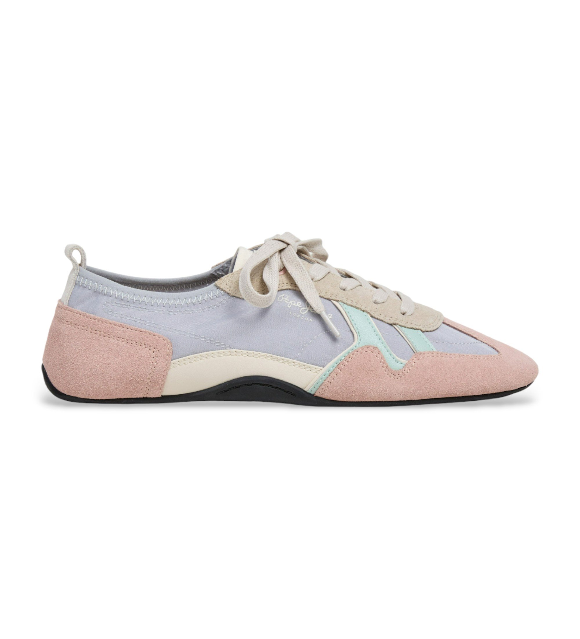 Pepe Jeans für Damen. PLS600058 Turnschuhe Noa Sporty mehrfarbig (36), Wohnung, Schnürsenkel, Lässig