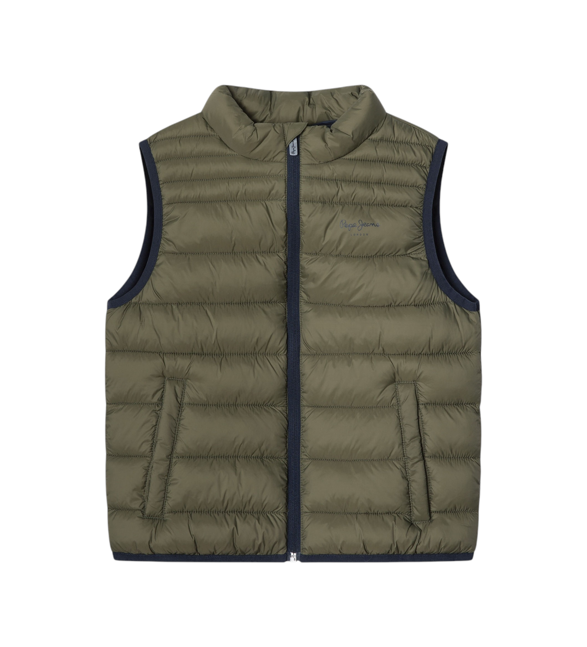 Pepe Jeans für Jungen. PB4000005 Ahron Weste grün (16Años= 176cm), Lässig, Polyamid, Kinderbekleidung