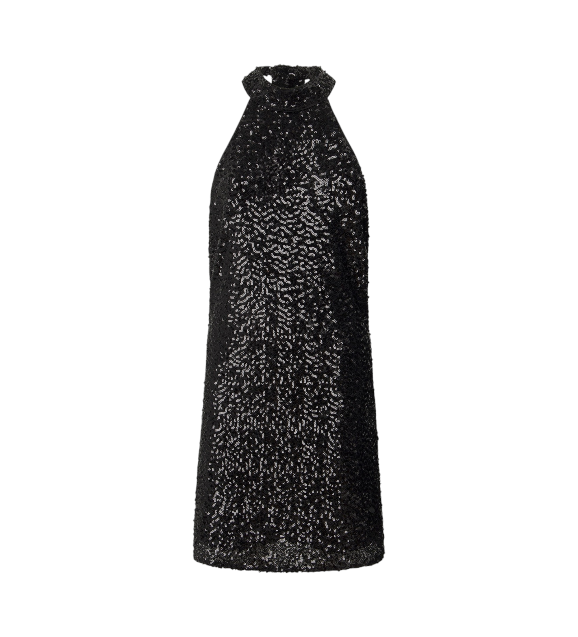 Pepe Jeans für Damen. PL953646 Allison kurzes Kleid schwarz (M), Lässig, Party, Nylon, Ärmellos / Hosenträger