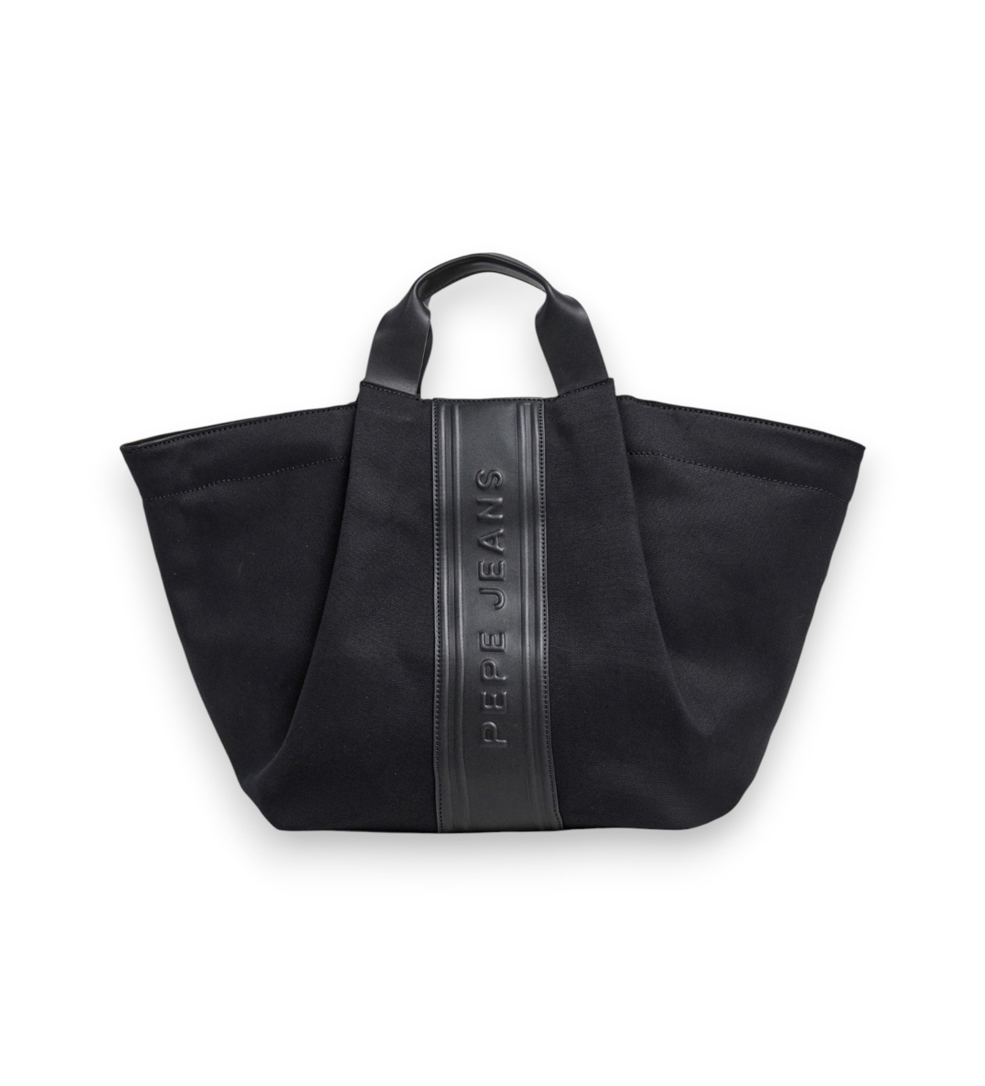 Pepe Jeans für Damen. PL0300134 Ariadna Merit Tasche schwarz (OSFA), Lässig, Baumwolle