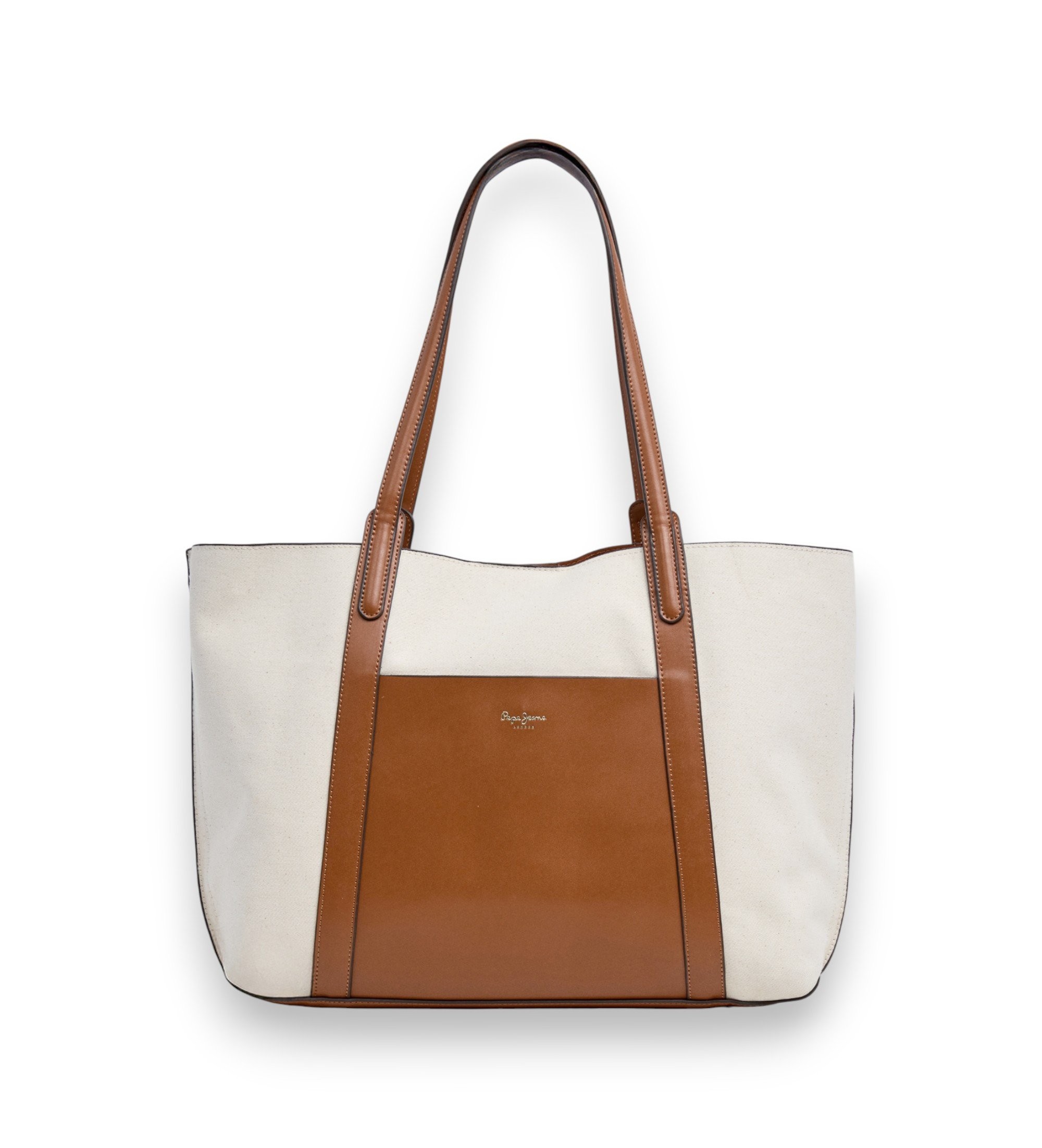Pepe Jeans für Damen. PL0300117 Audrey Tale braune Handtasche (OSFA), Lässig, Baumwolle