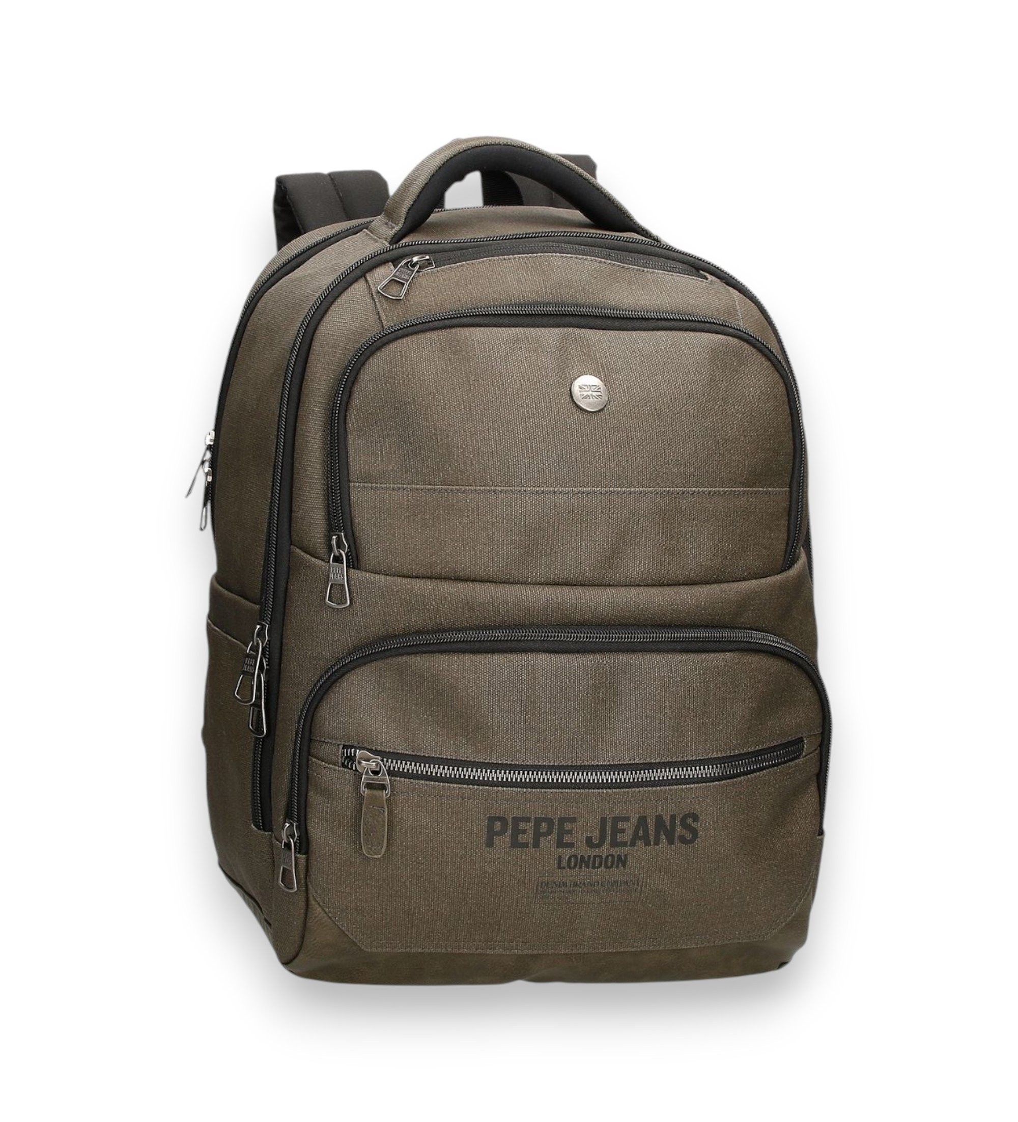 Pepe Jeans für Herren. PM1200014 Berwick Rucksack grün (OSFA), Lässig, Polyester