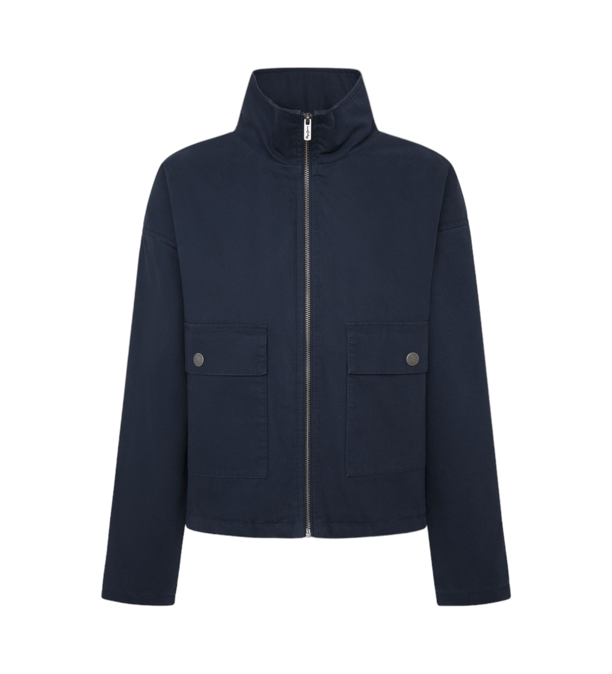 Pepe Jeans für Damen. PL402467 Jacke Daniella navy (XL), Lässig, Baumwolle, Marine