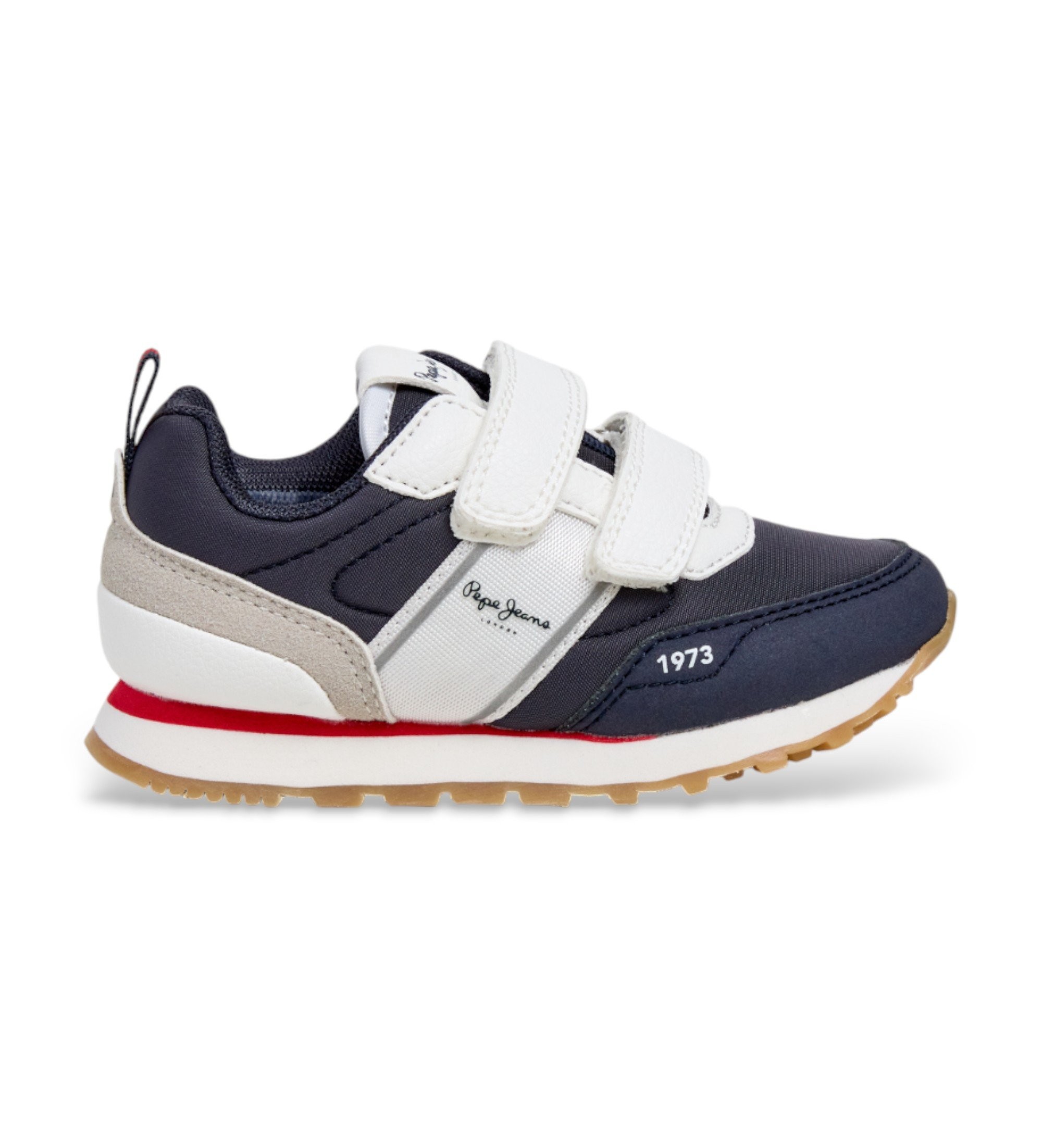 Pepe Jeans Unisex für Kinder. PBS400008 Dublin Sport Schuhe navy (29), Wohnung, Klettverschluss, Lässig, Marine, Kinderbekleidung