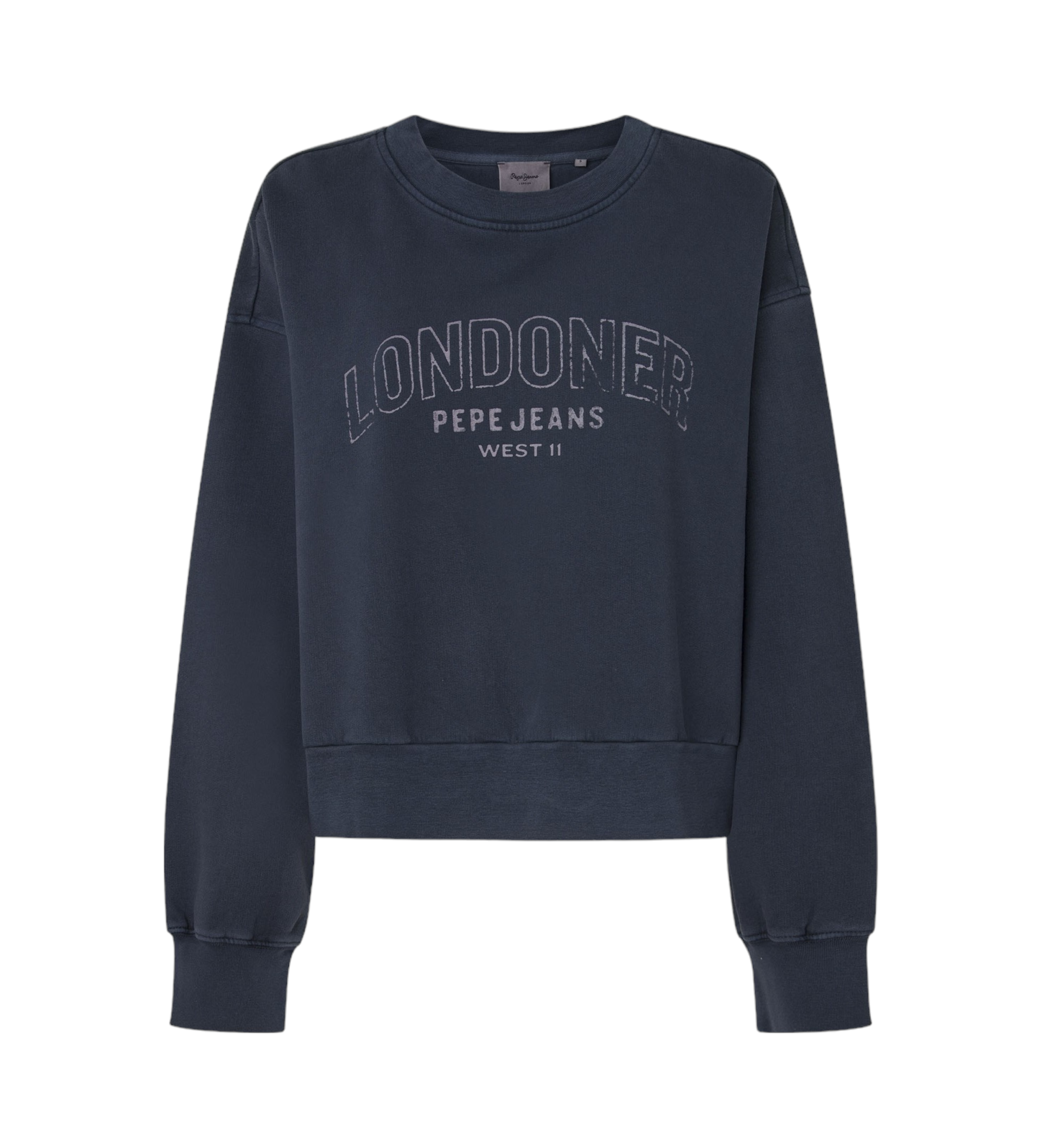 Pepe Jeansvoor vrouwen. PL581464 Sweater Fiorelina marine (L), Casual, Katoen, Marineblauw