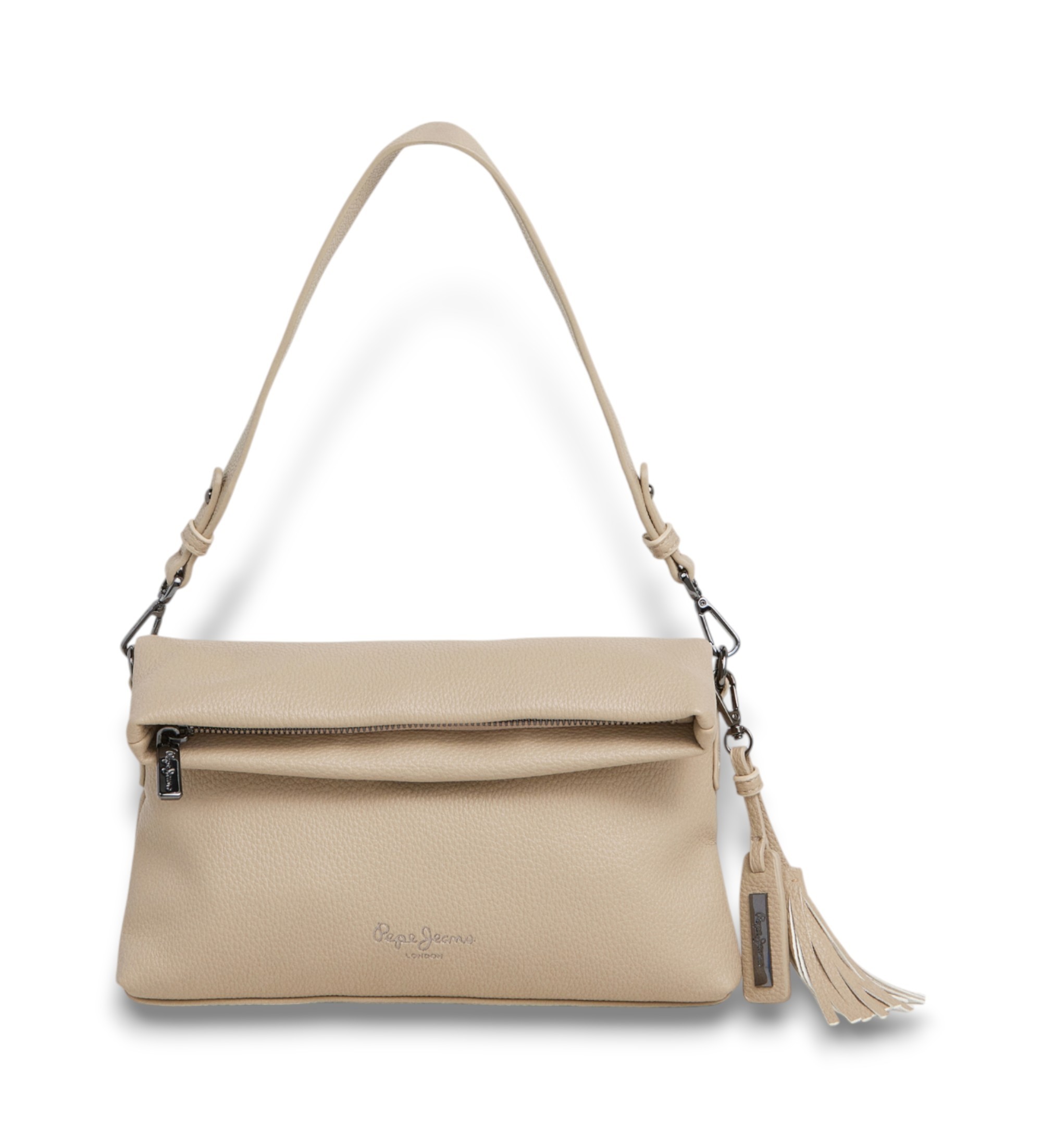Pepe Jeansvoor vrouwen. PL0300038 Gaia beige tas (OSFA), Casual, Polyurethaan