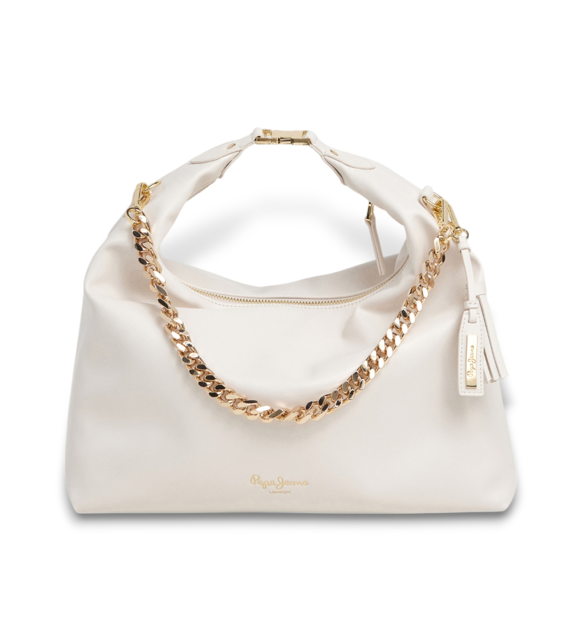 Pepe Jeans für Damen. PL0300074 Gail Handtasche off-white (OSFA), Weiß, Lässig, Polyurethan