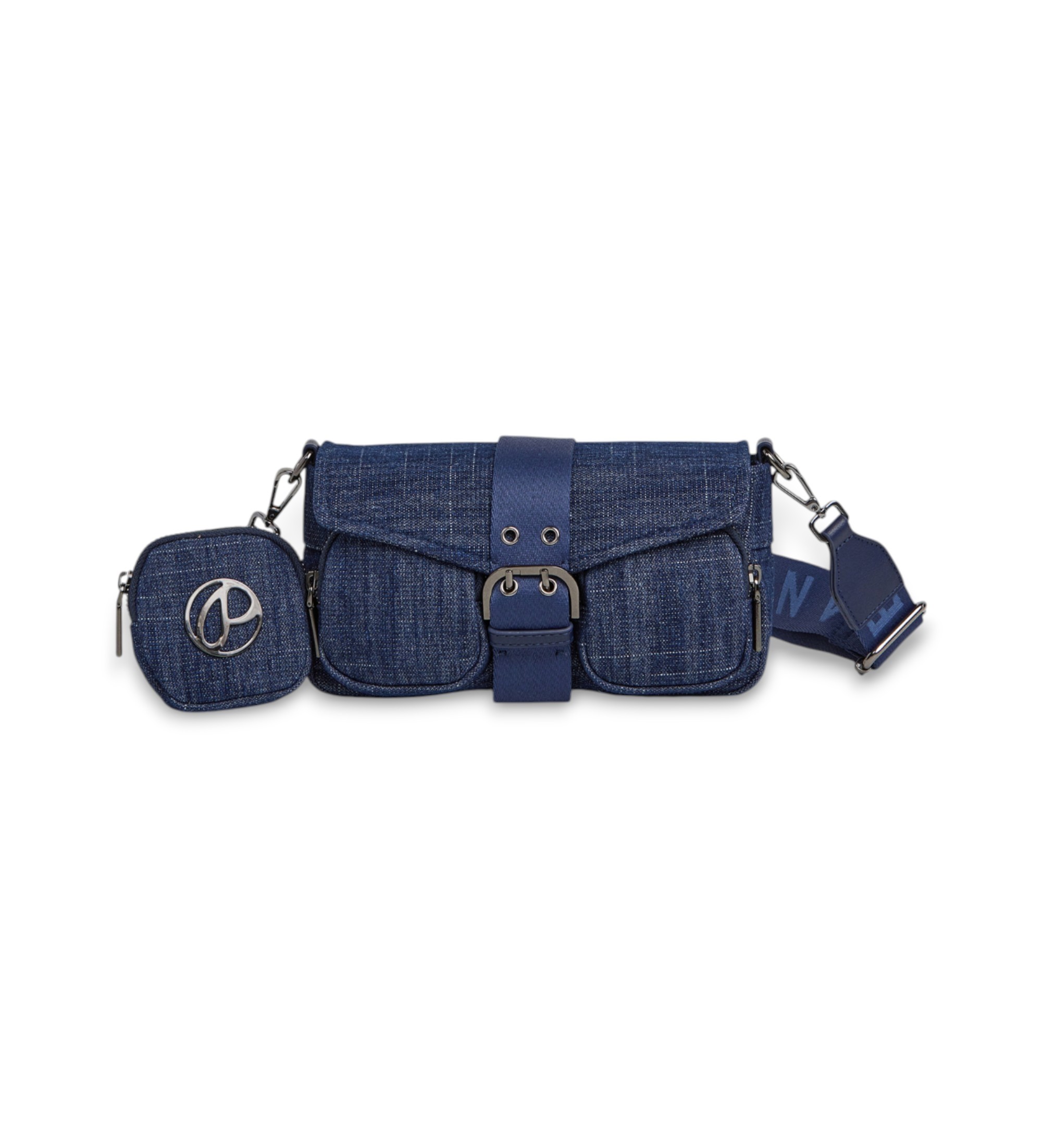 Pepe Jeans für Damen. PL0300063 Giselda blaue Umhängetasche (OSFA), Lässig, Baumwolle