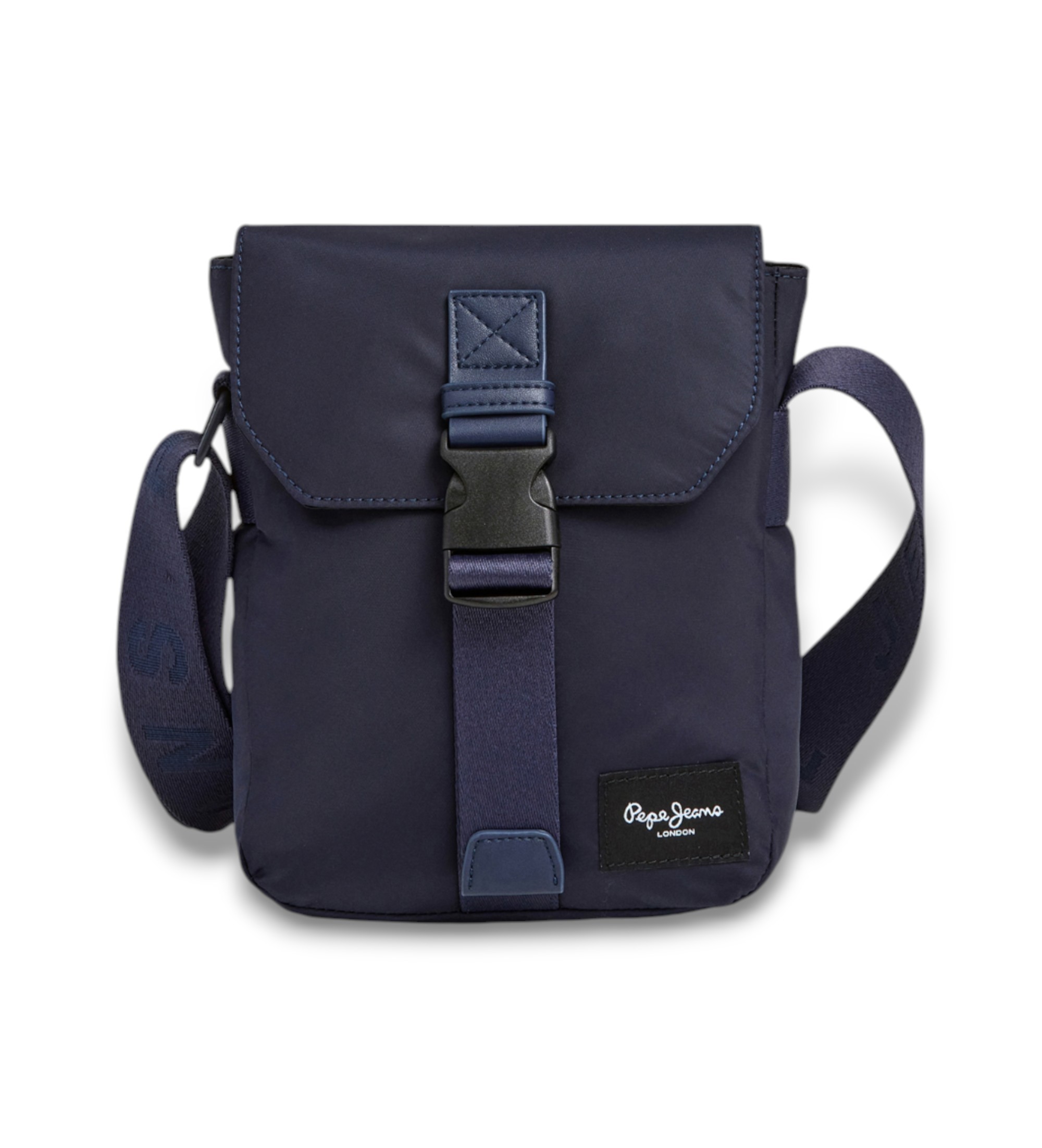 Pepe Jeans für Herren. PM0300012 Gus Marine Umhängetasche (OSFA), Lässig, Polyamid