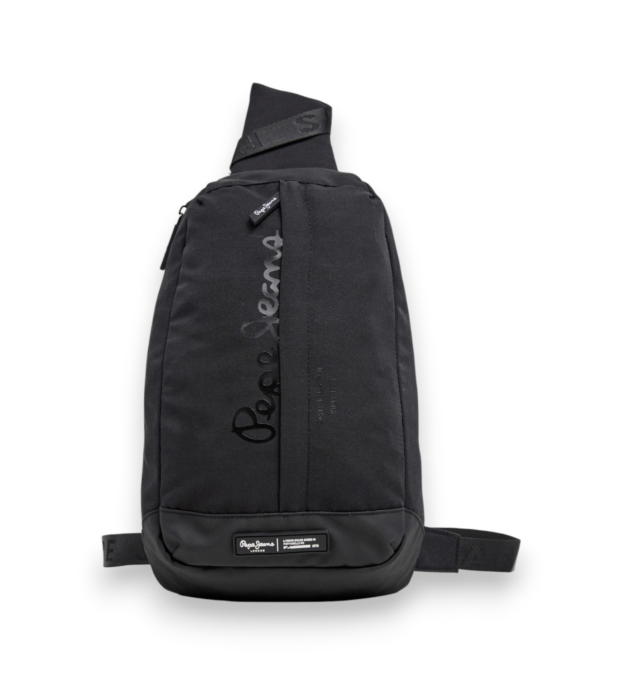 Pepe Jeans für Herren. PM0300029 Gürteltasche Helmer schwarz (OSFA), Lässig, Polyester