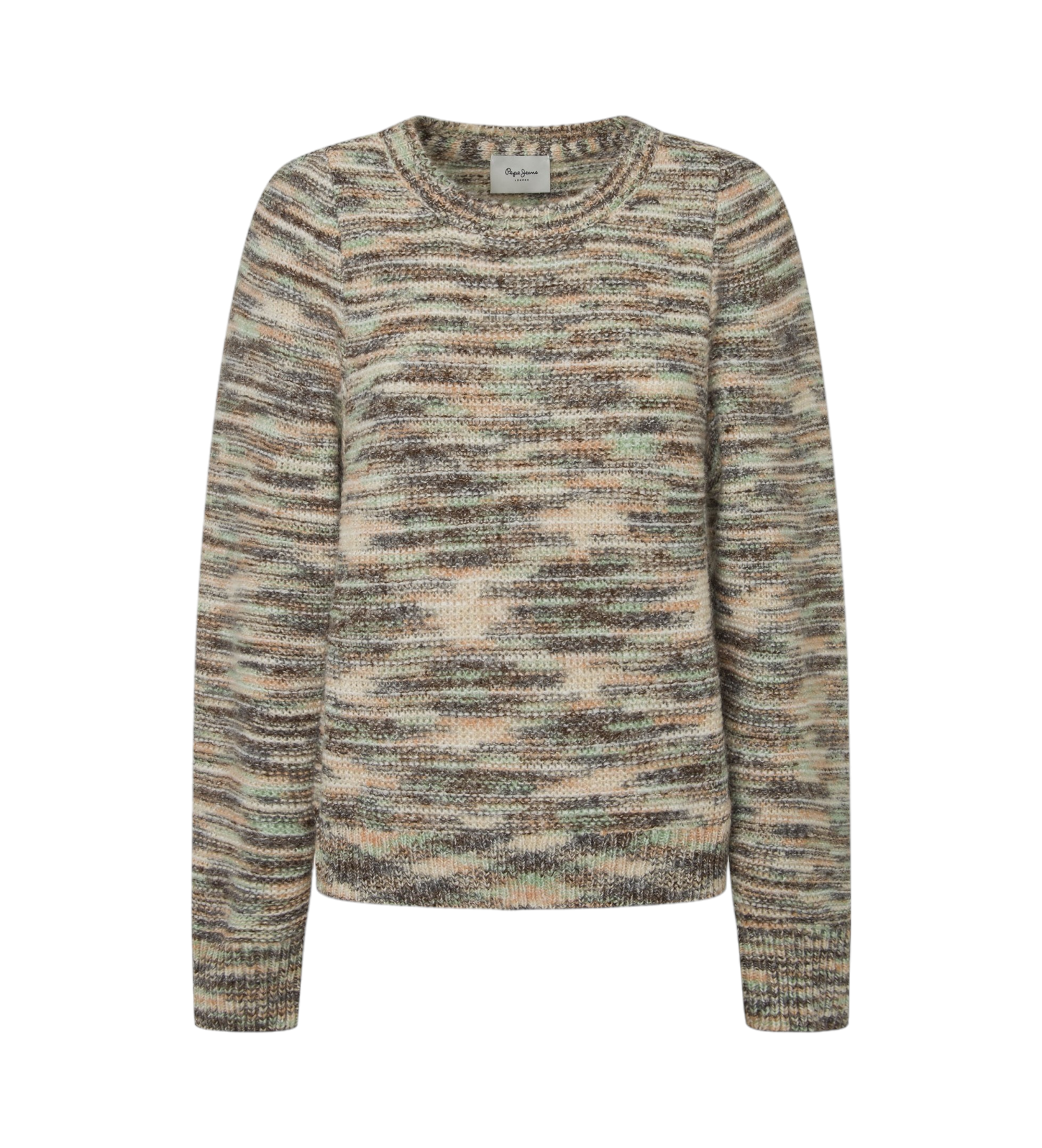 Pepe Jeans für Damen. PL702187 Hindy beige Pullover (M), Lässig, Polyester
