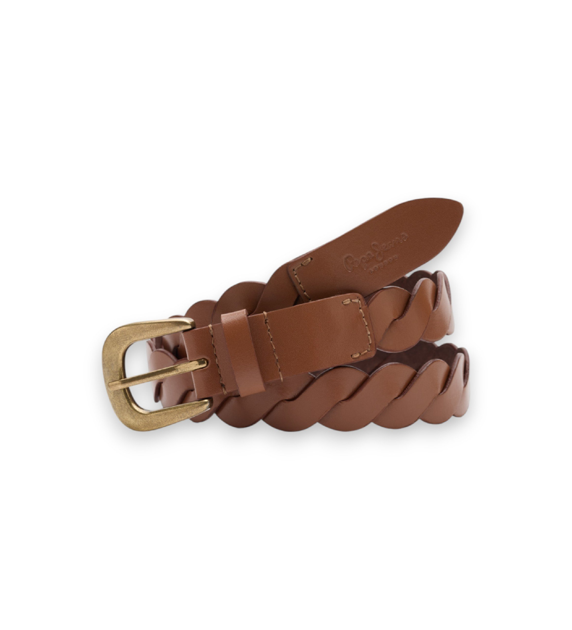 Pepe Jeans für Damen. PL0200006 Isabelle brauner Gürtel (S), Lässig, Leder