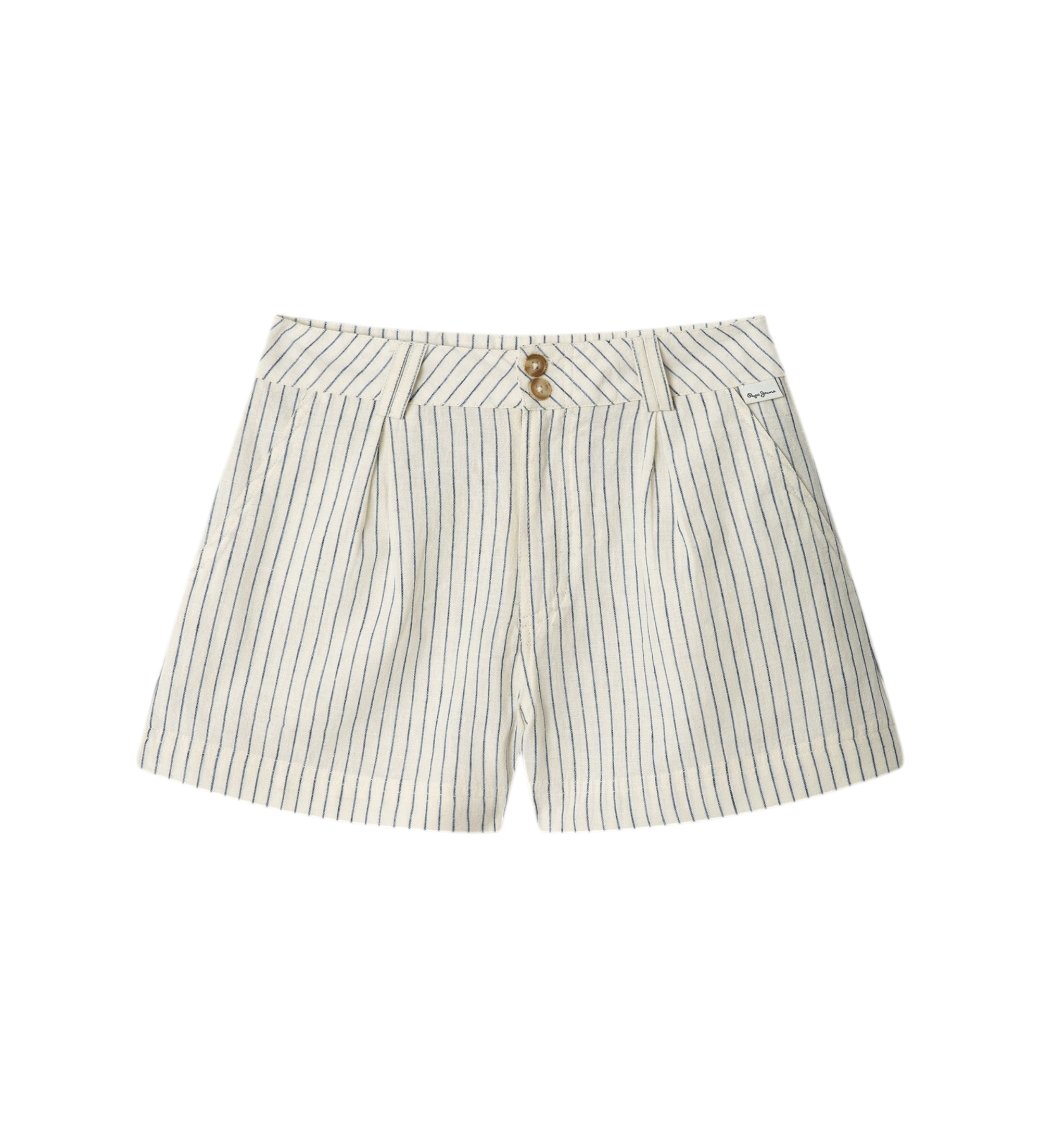 Pepe Jeansvoor meisjes. PG8000011 Korte broek Izzy wit (6Años= 104cm), Casual, Katoen, kinderkleding