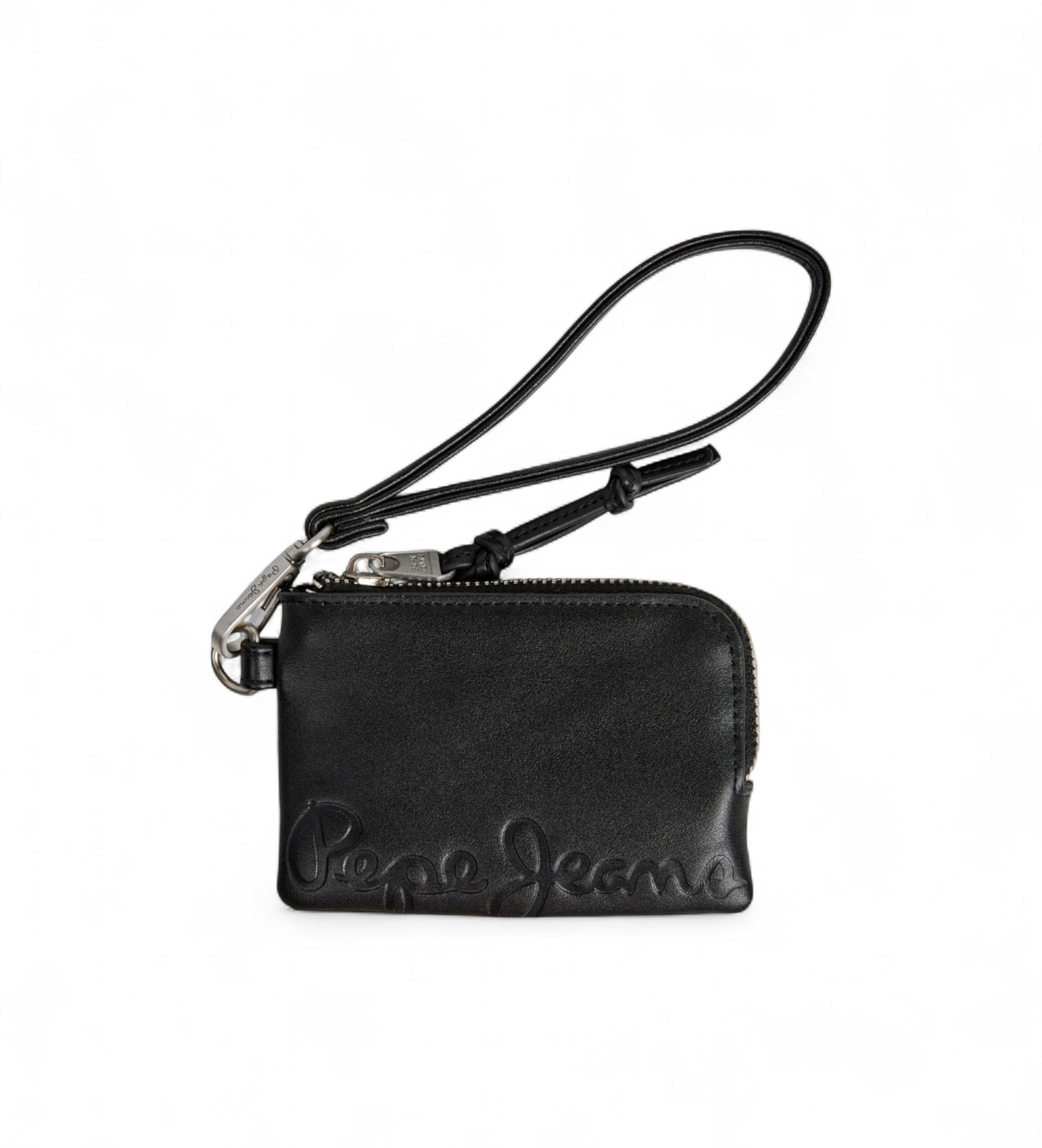 Pepe Jeans für Damen. PL0700062 Schlüsseletui schwarz (OSFA), Lässig, Polyurethan