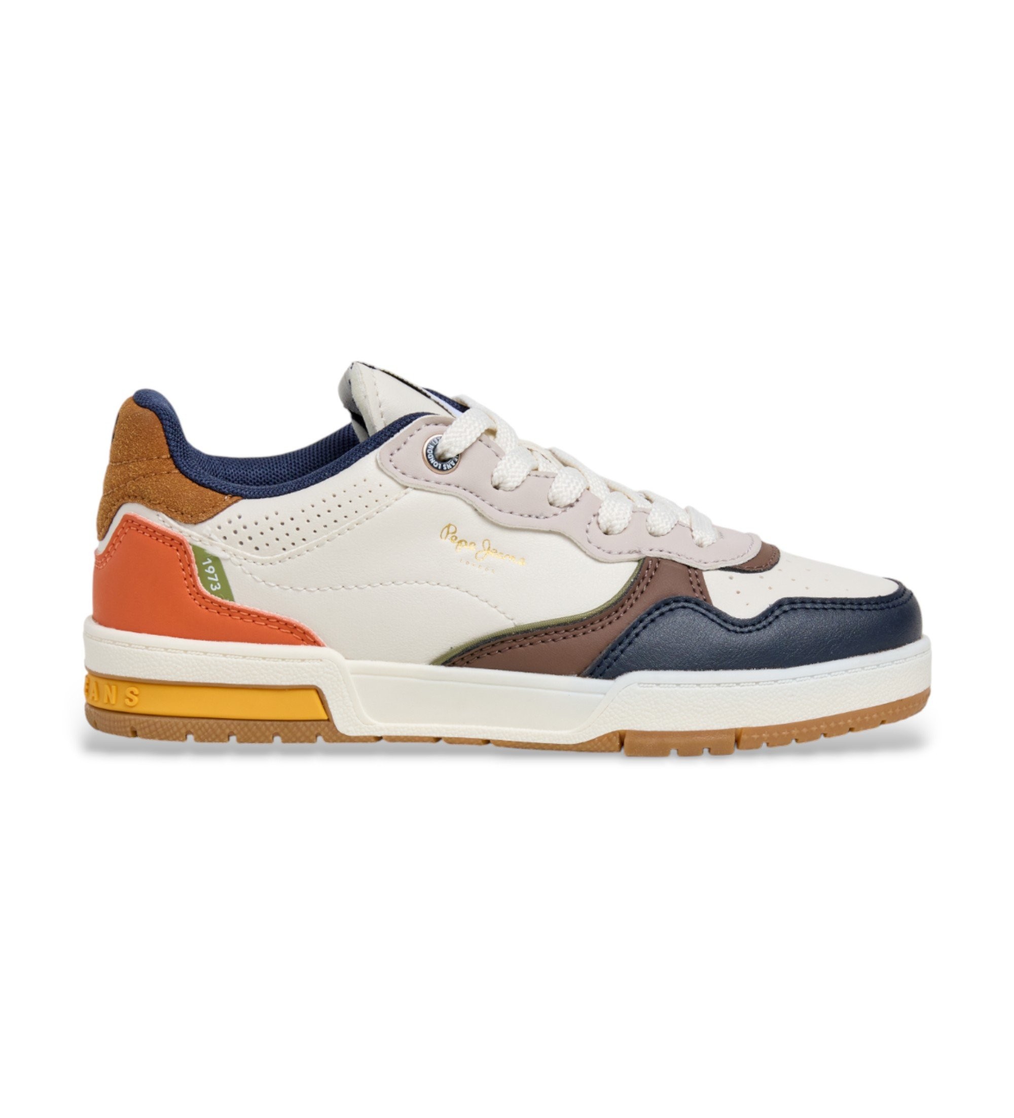 Pepe Jeans für Jungen. PBS000008 Turnschuhe Levitt West weiß (36), Wohnung, Schnürsenkel, Lässig, Kinderbekleidung